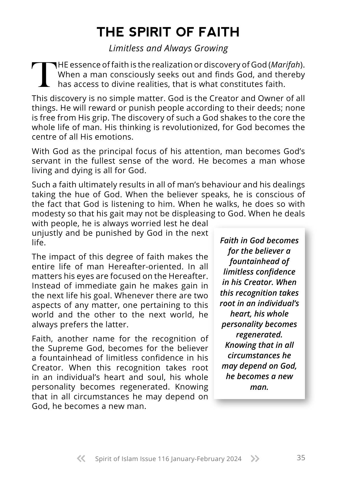The printed page