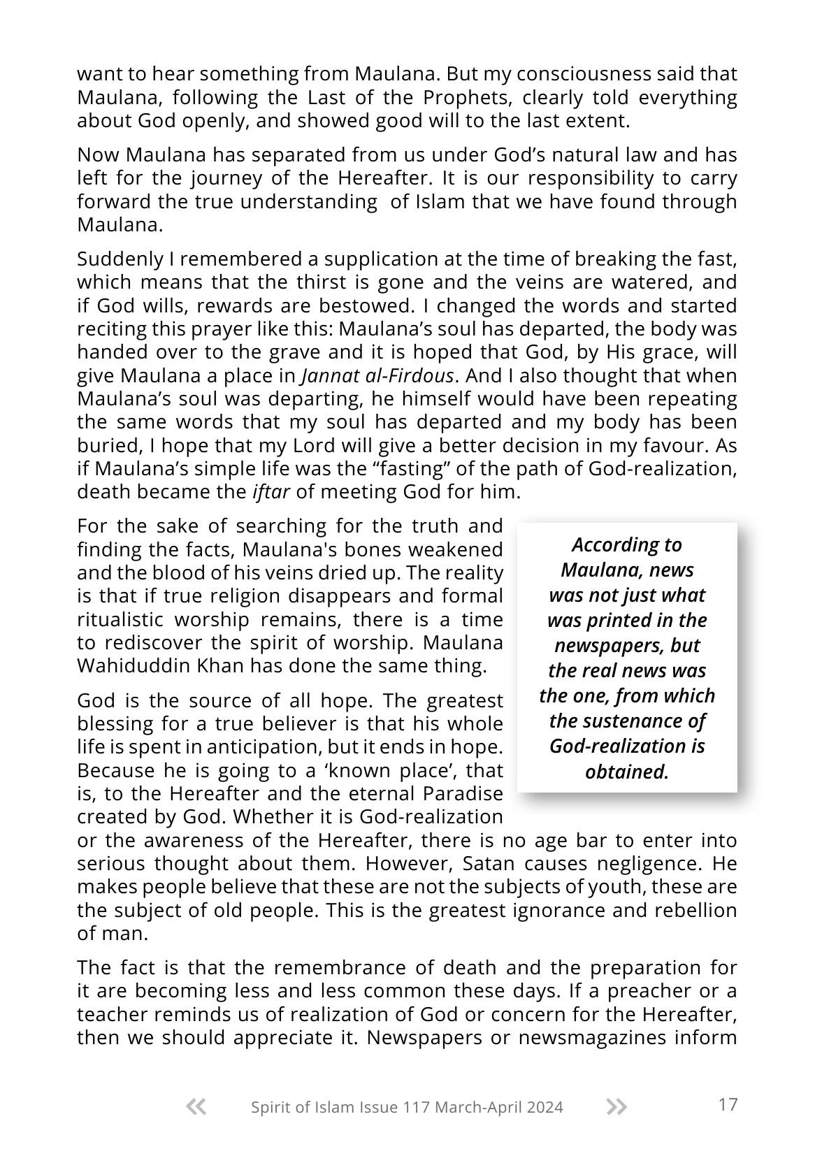 The printed page