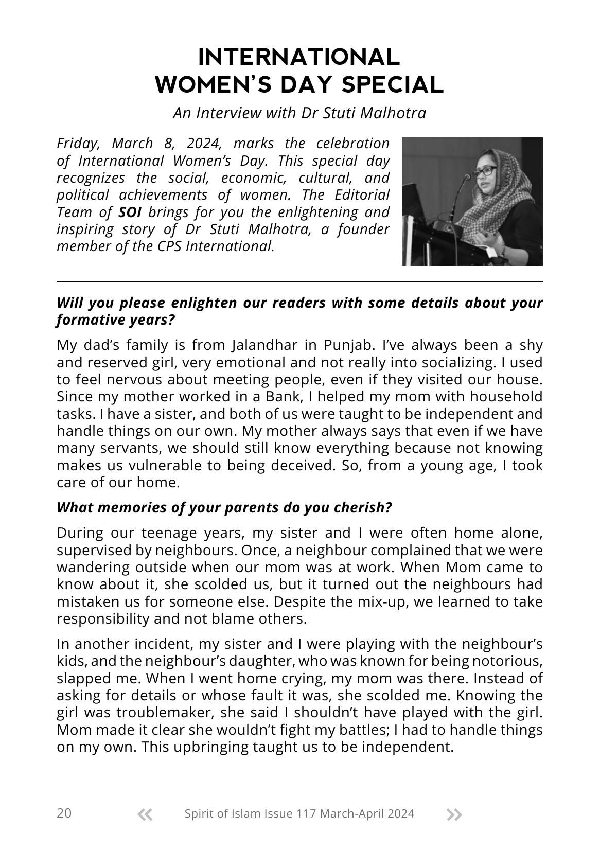 The printed page