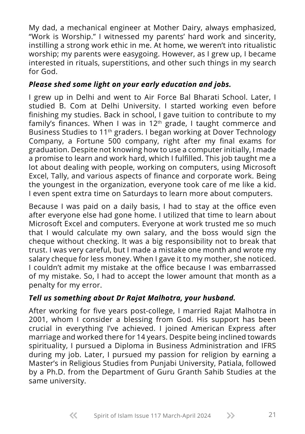 The printed page