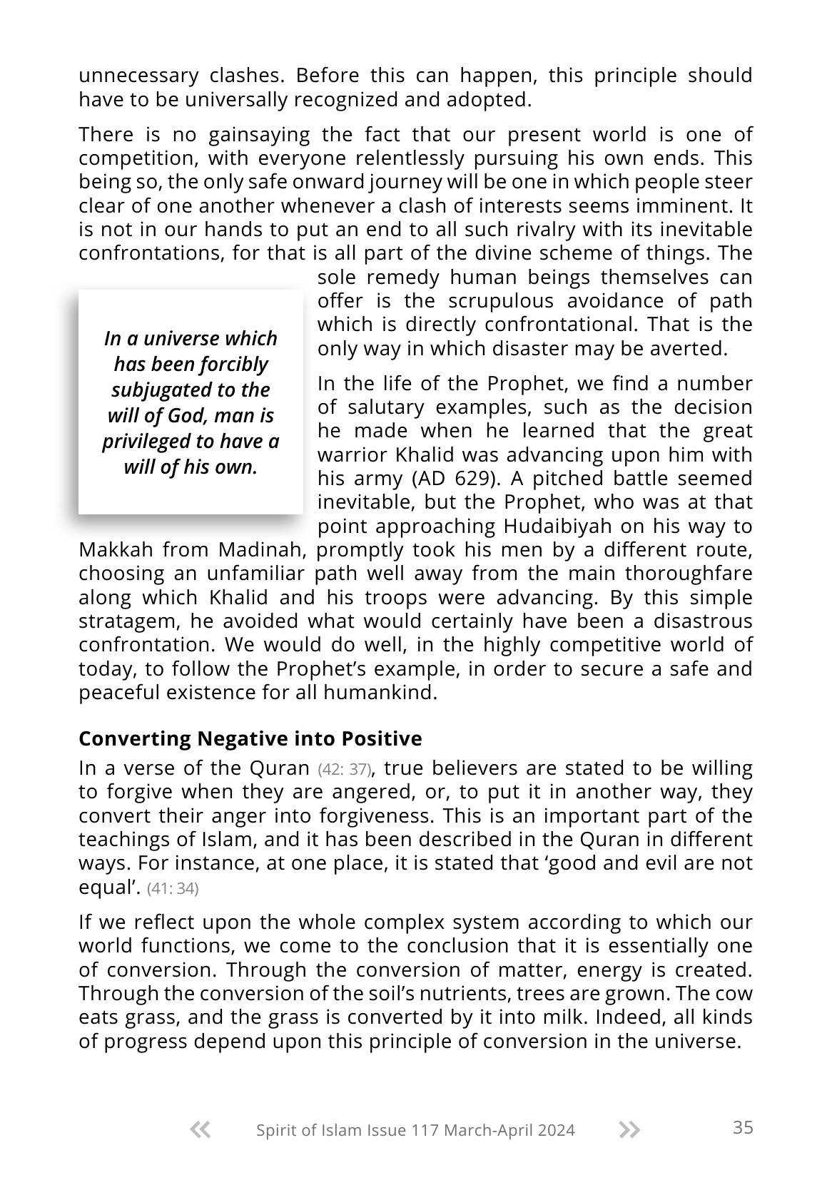 The printed page