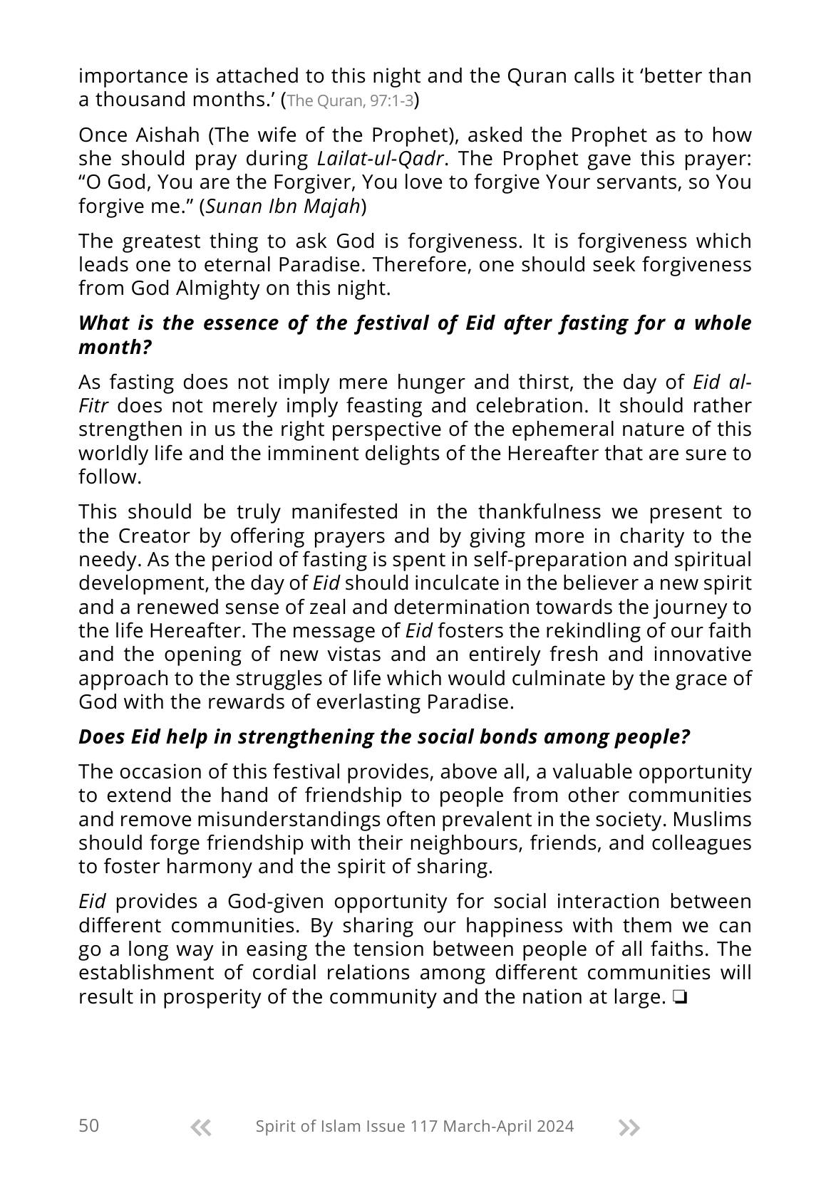 The printed page