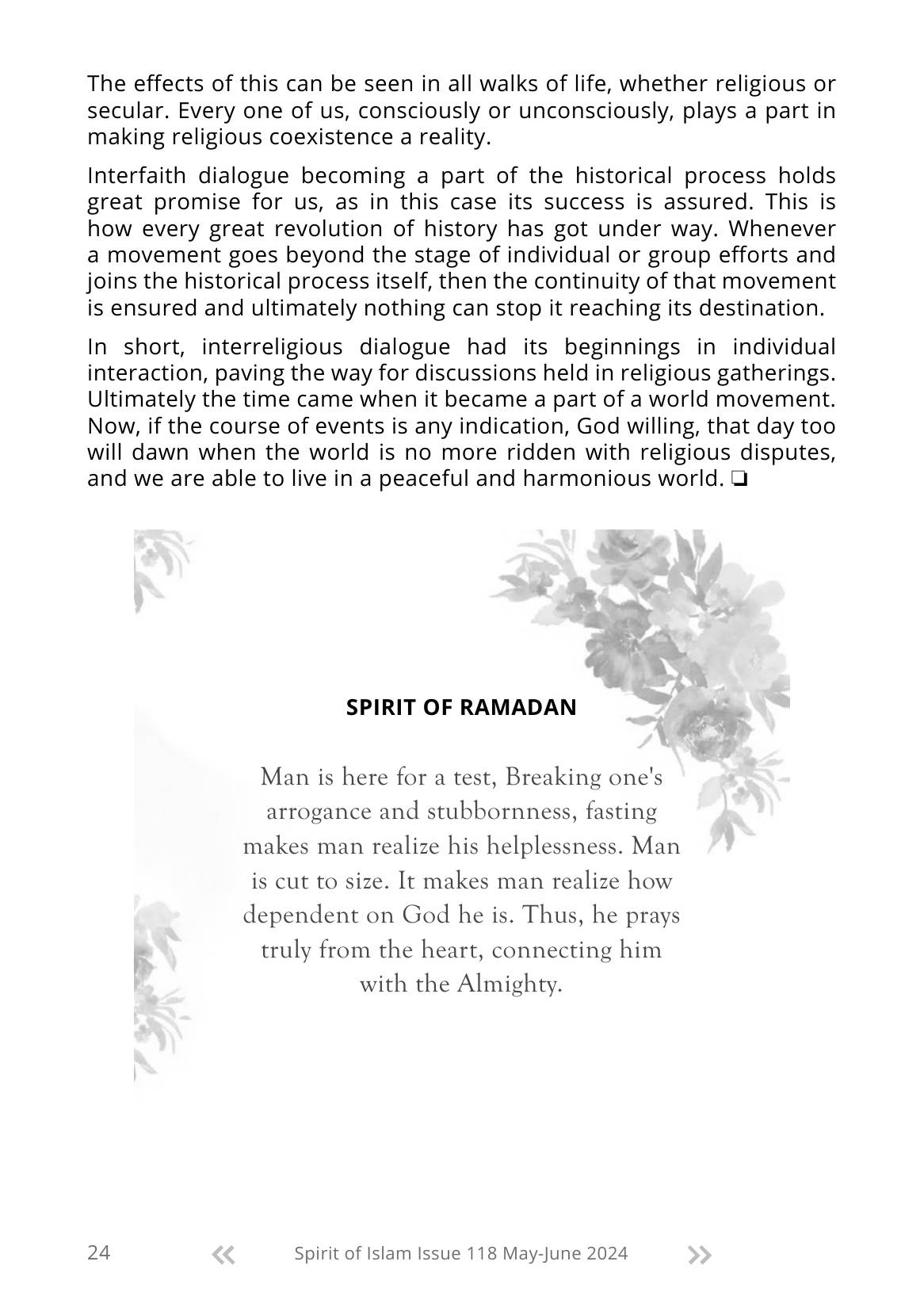 The printed page