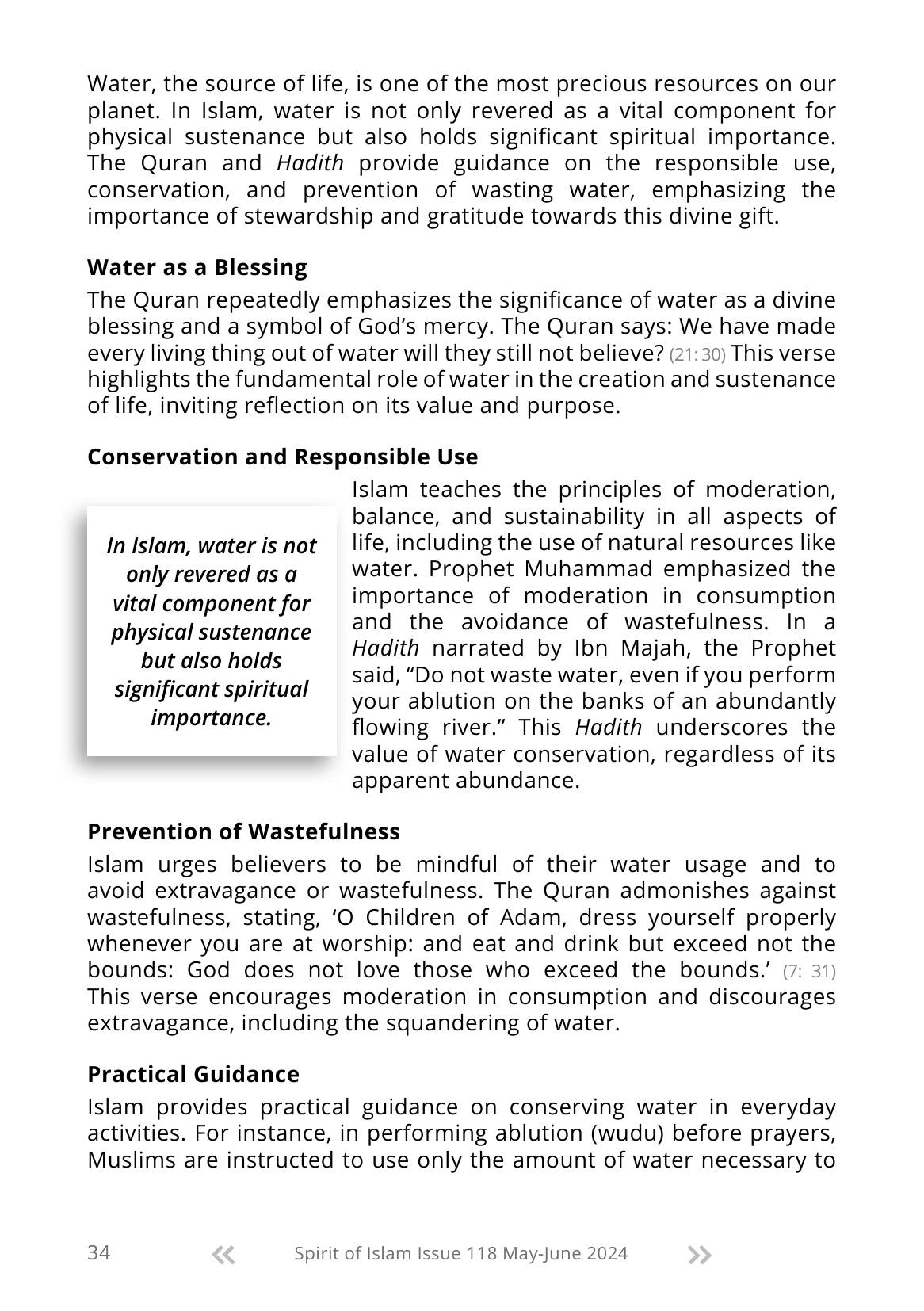 The printed page