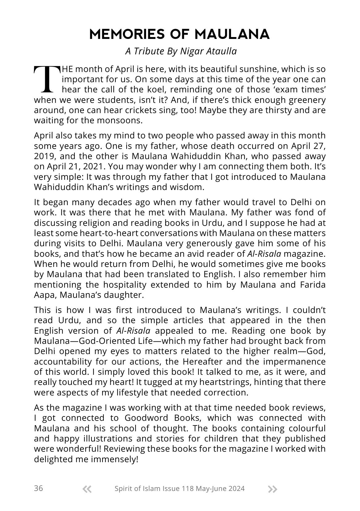 The printed page