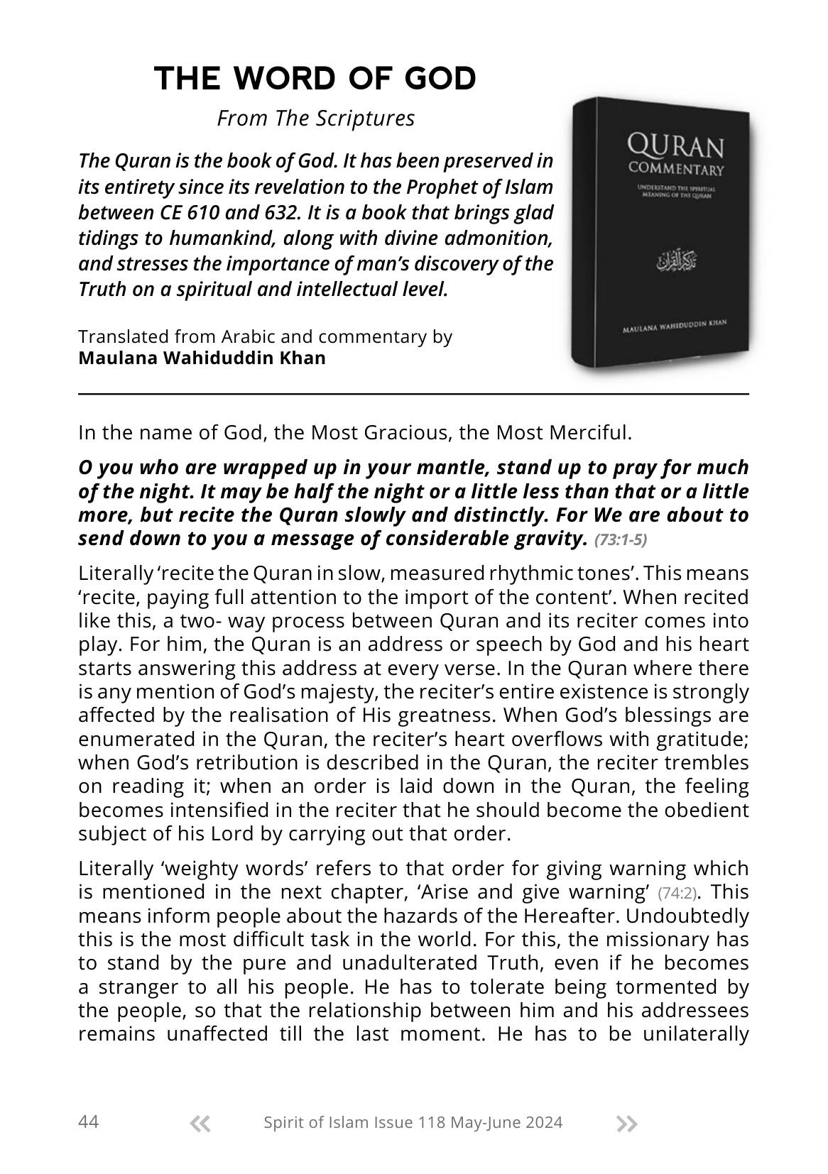 The printed page