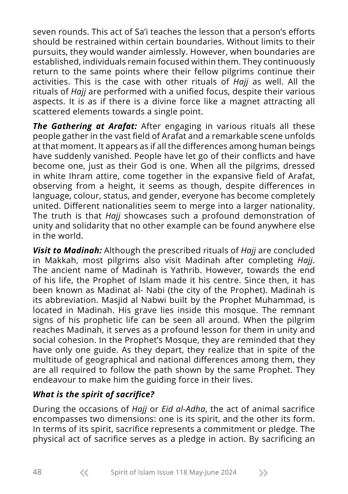 The printed page
