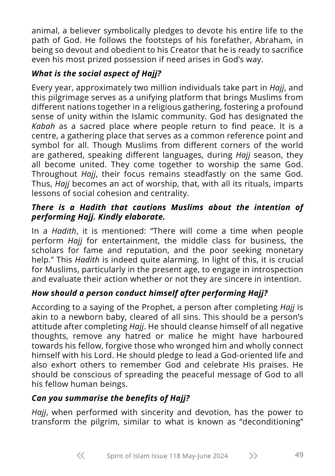 The printed page