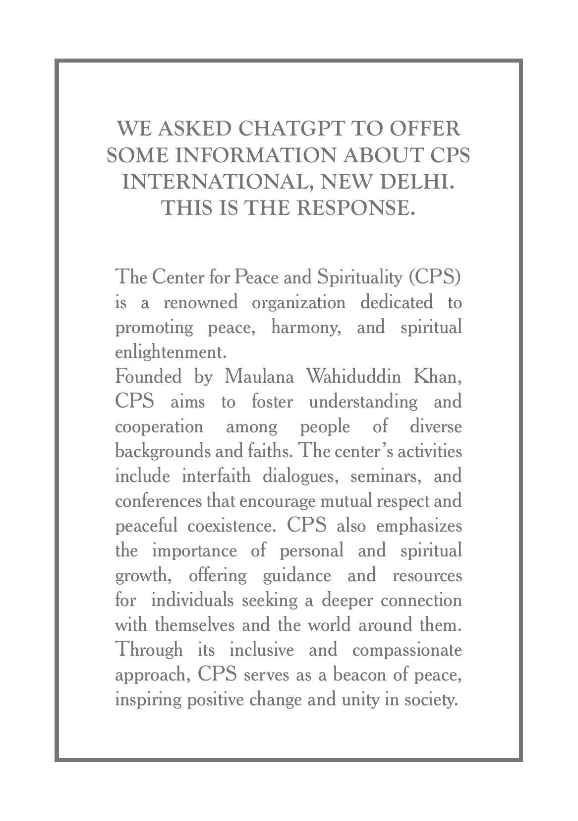 The printed page