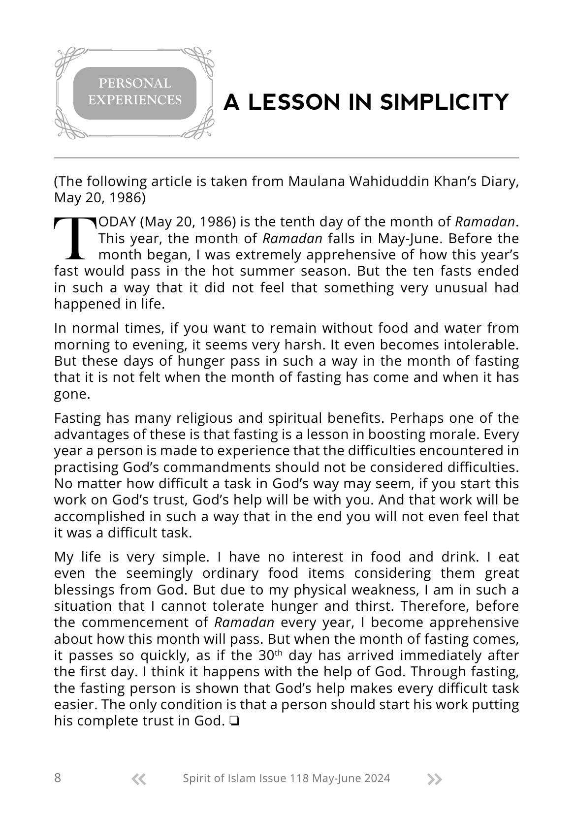 The printed page