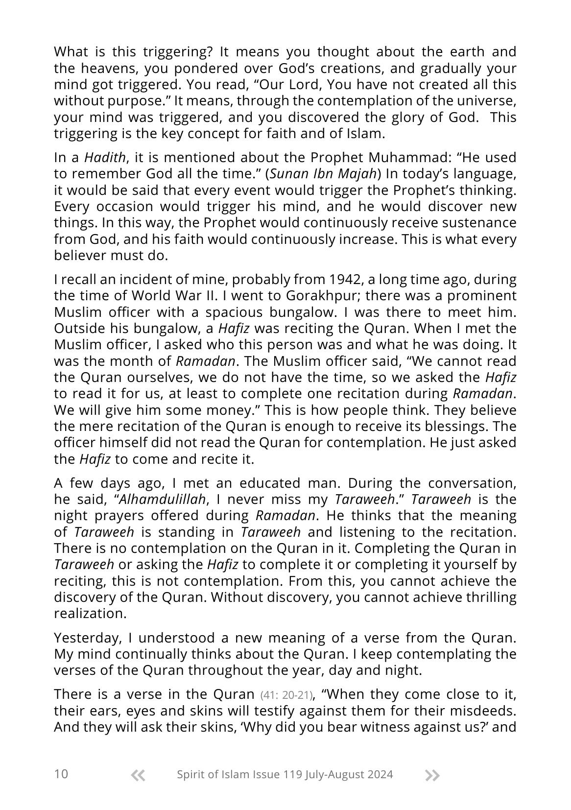 The printed page