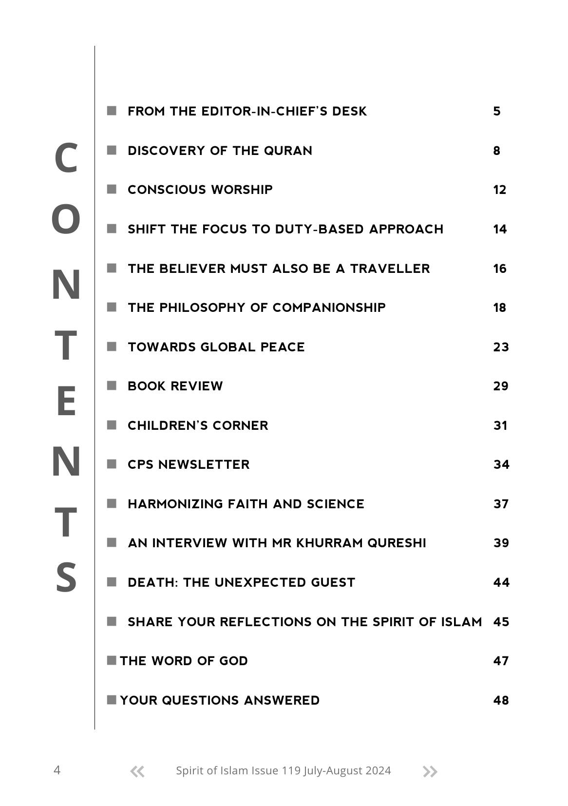 The printed page