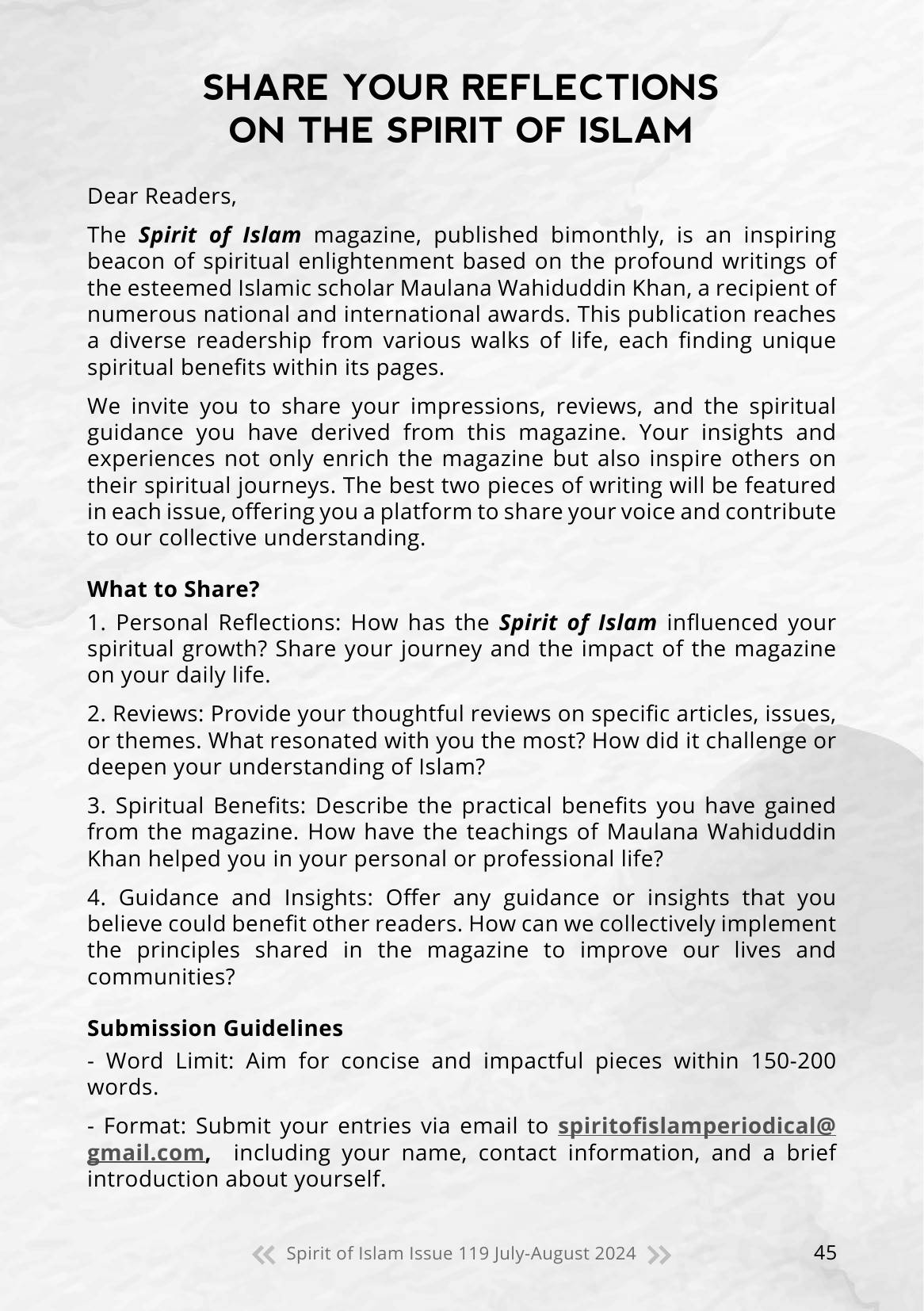 The printed page