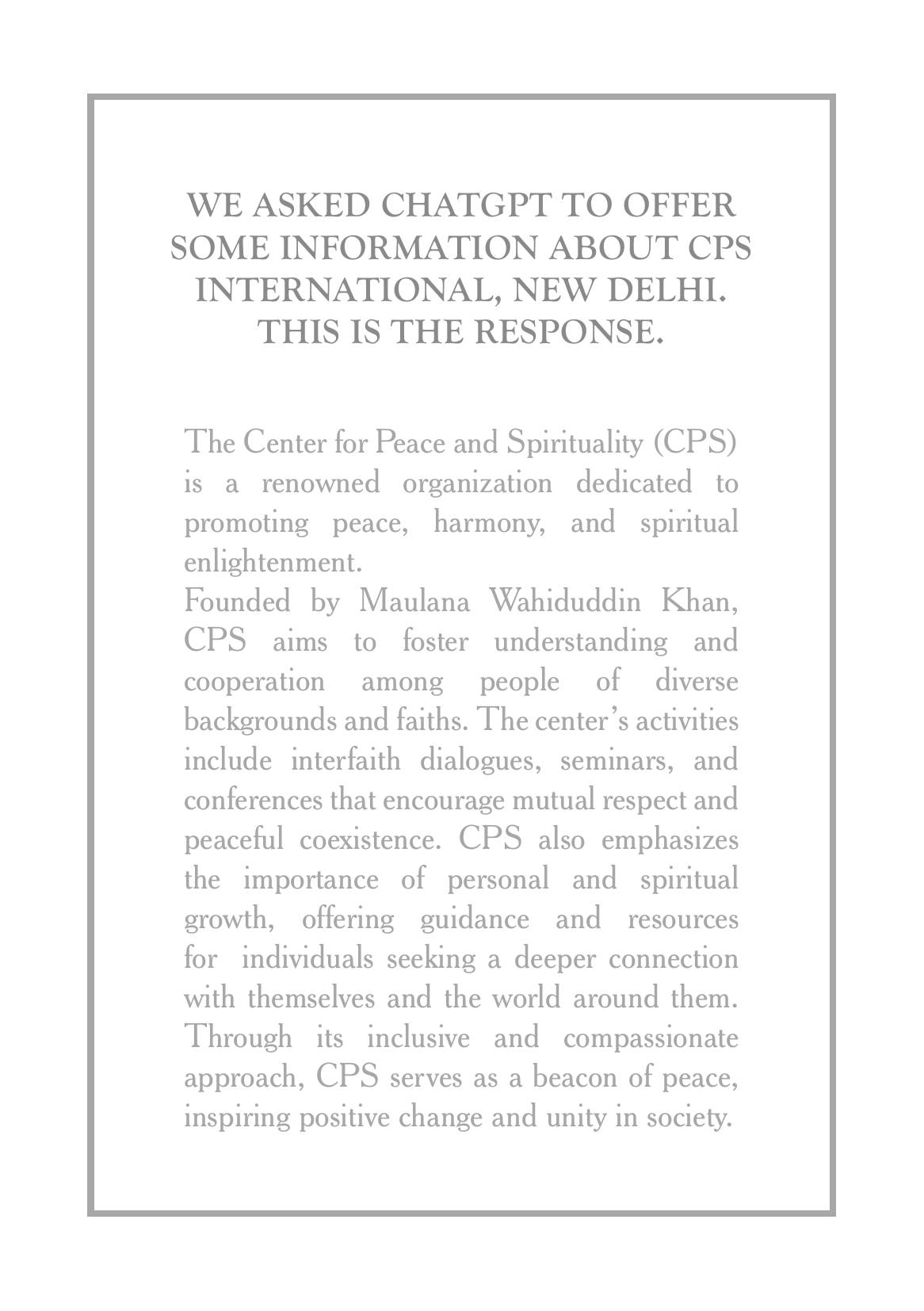 The printed page