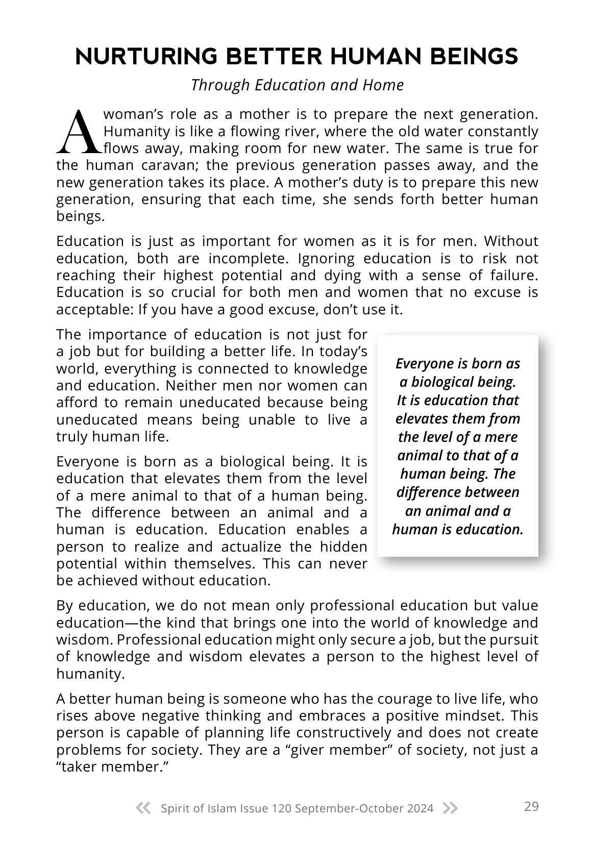 The printed page
