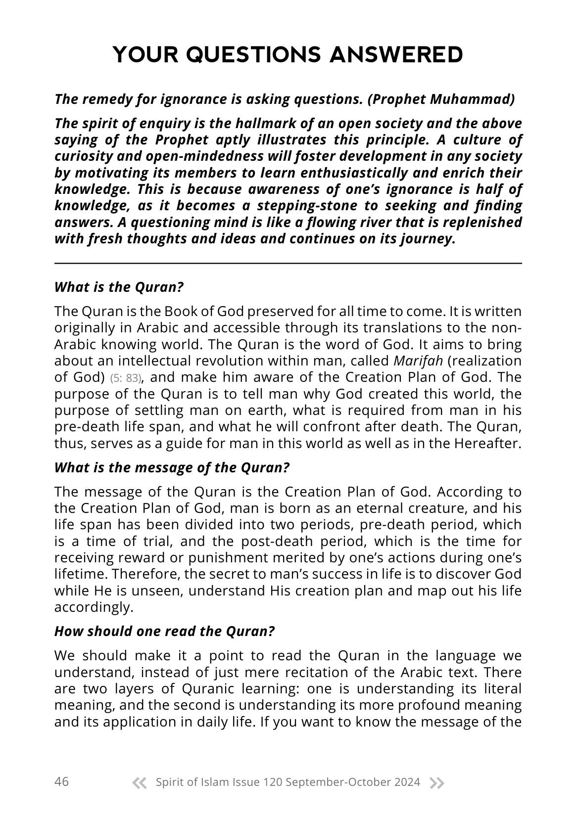 The printed page