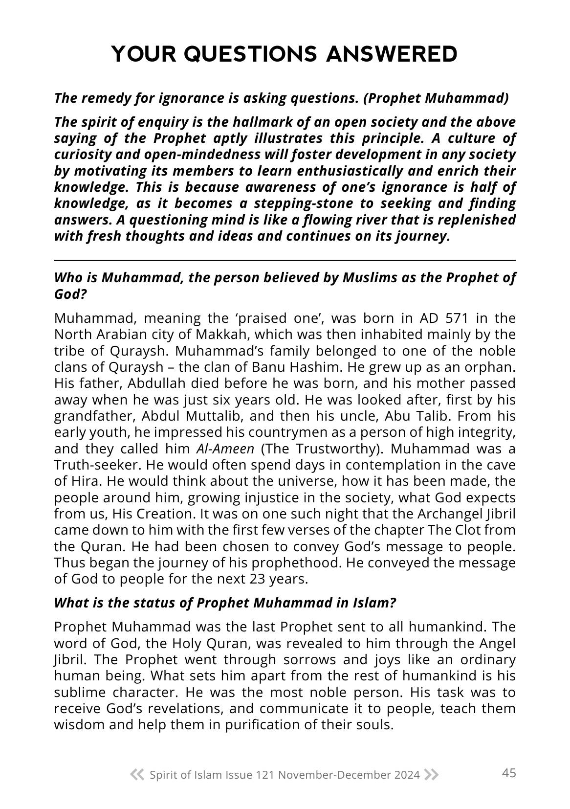 The printed page