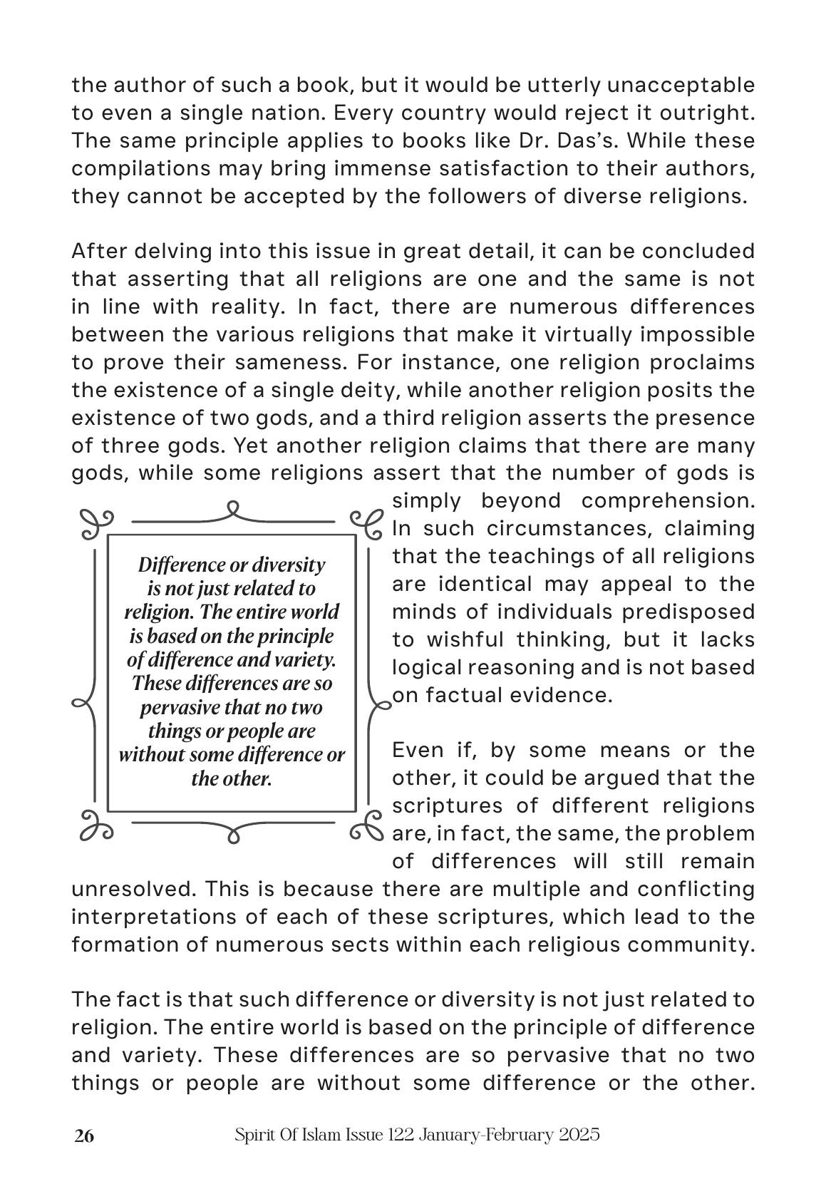 The printed page