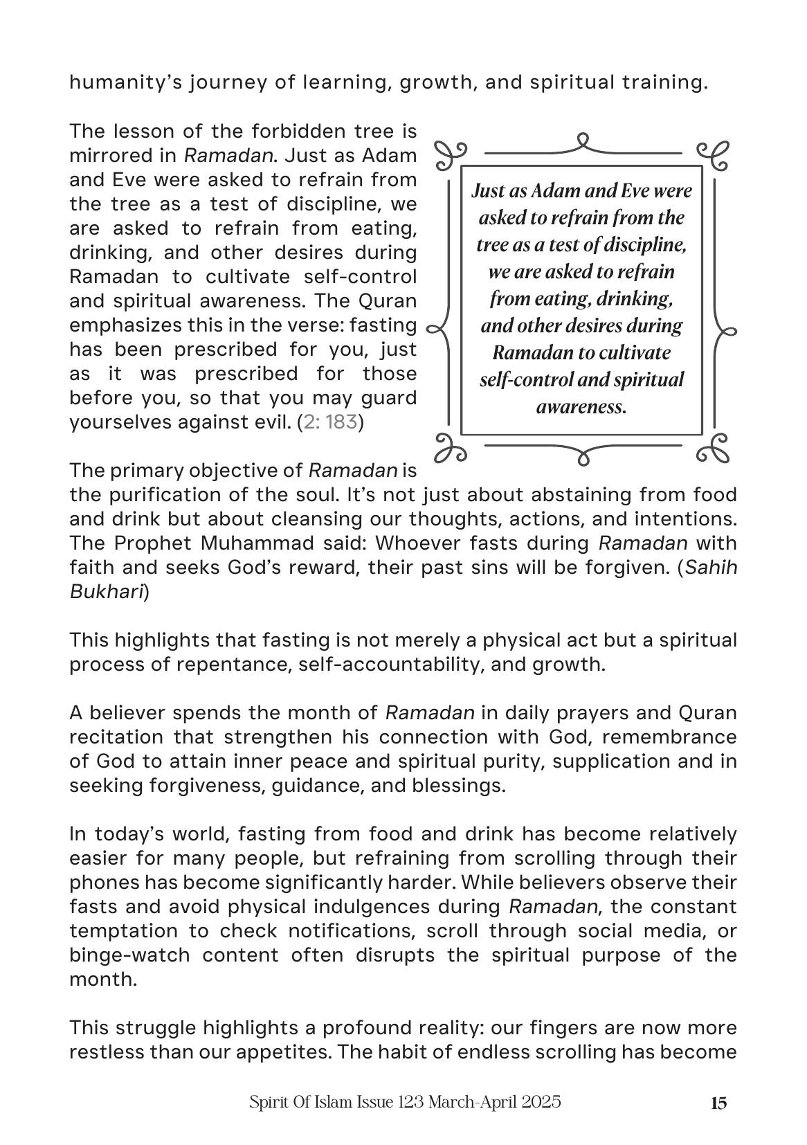 The printed page