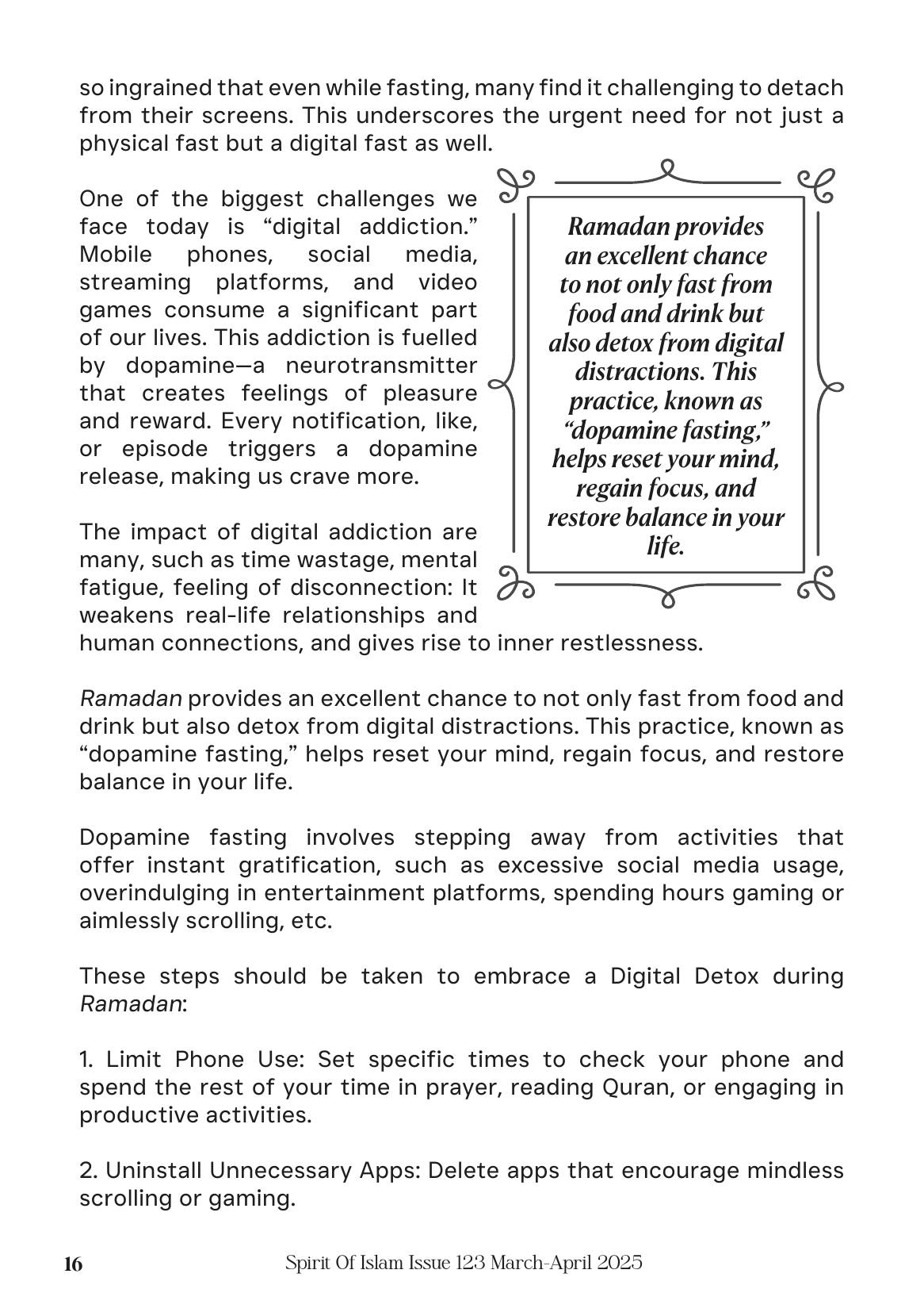 The printed page