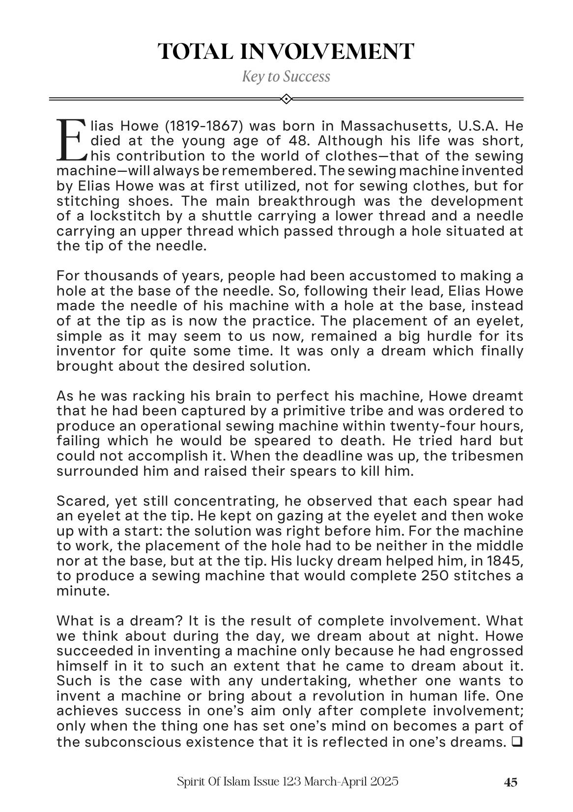 The printed page