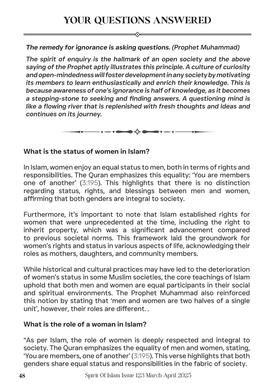 The printed page
