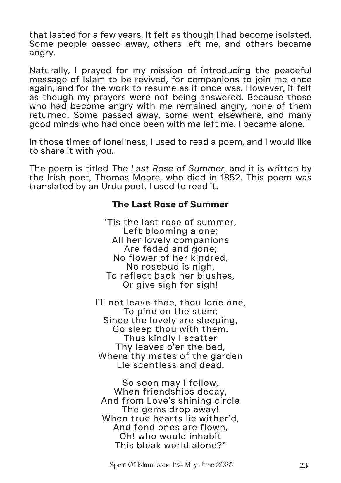 The printed page