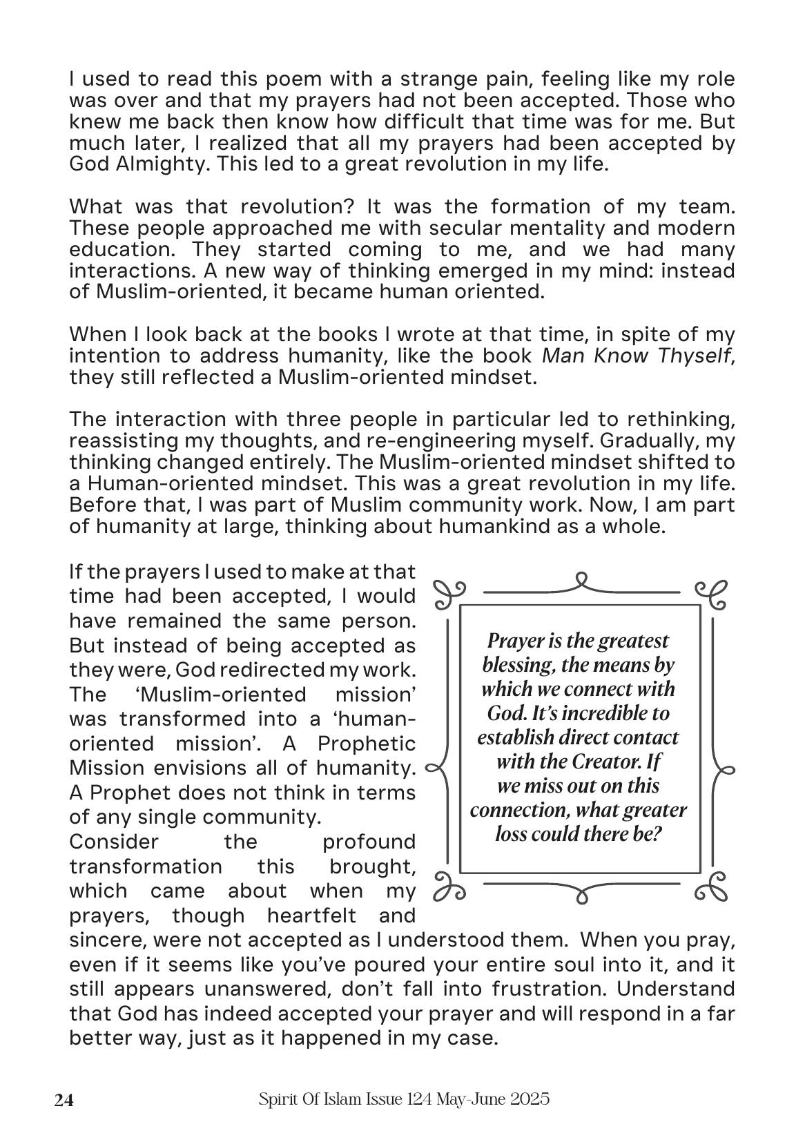 The printed page