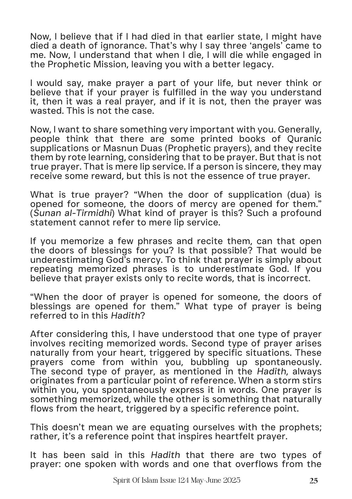 The printed page