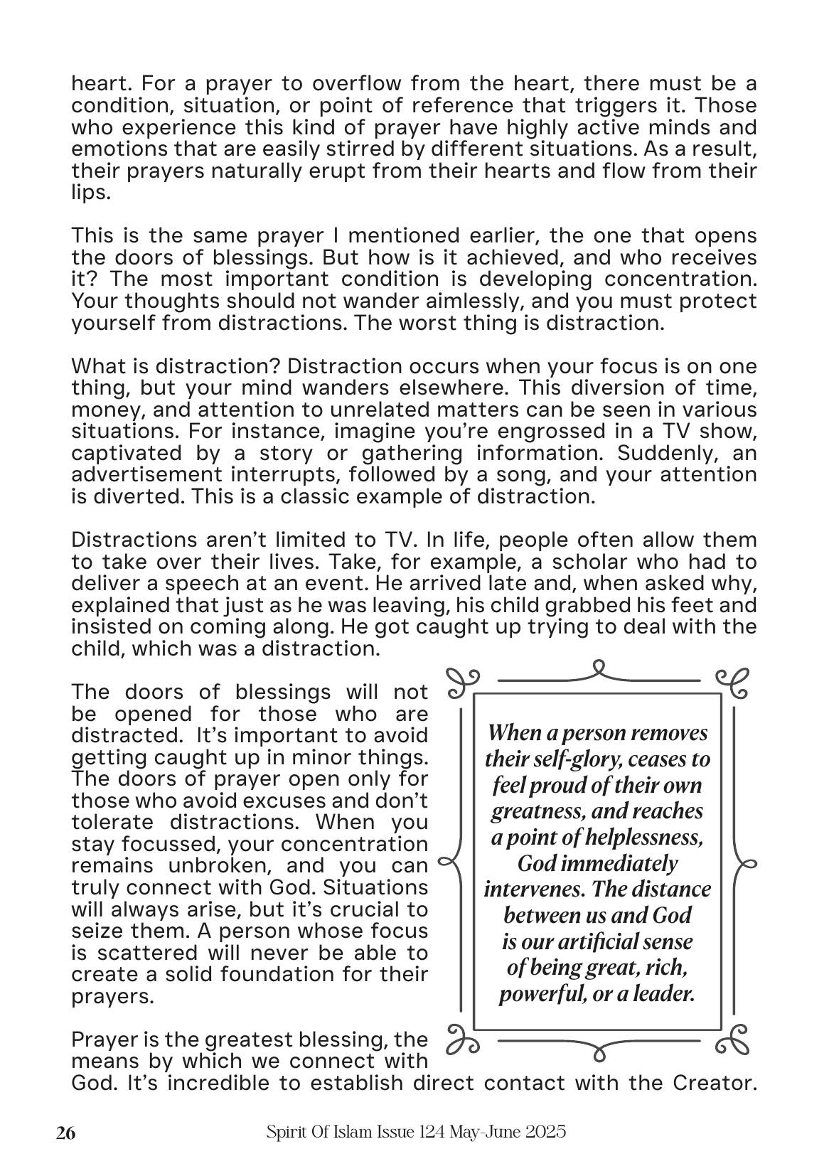 The printed page