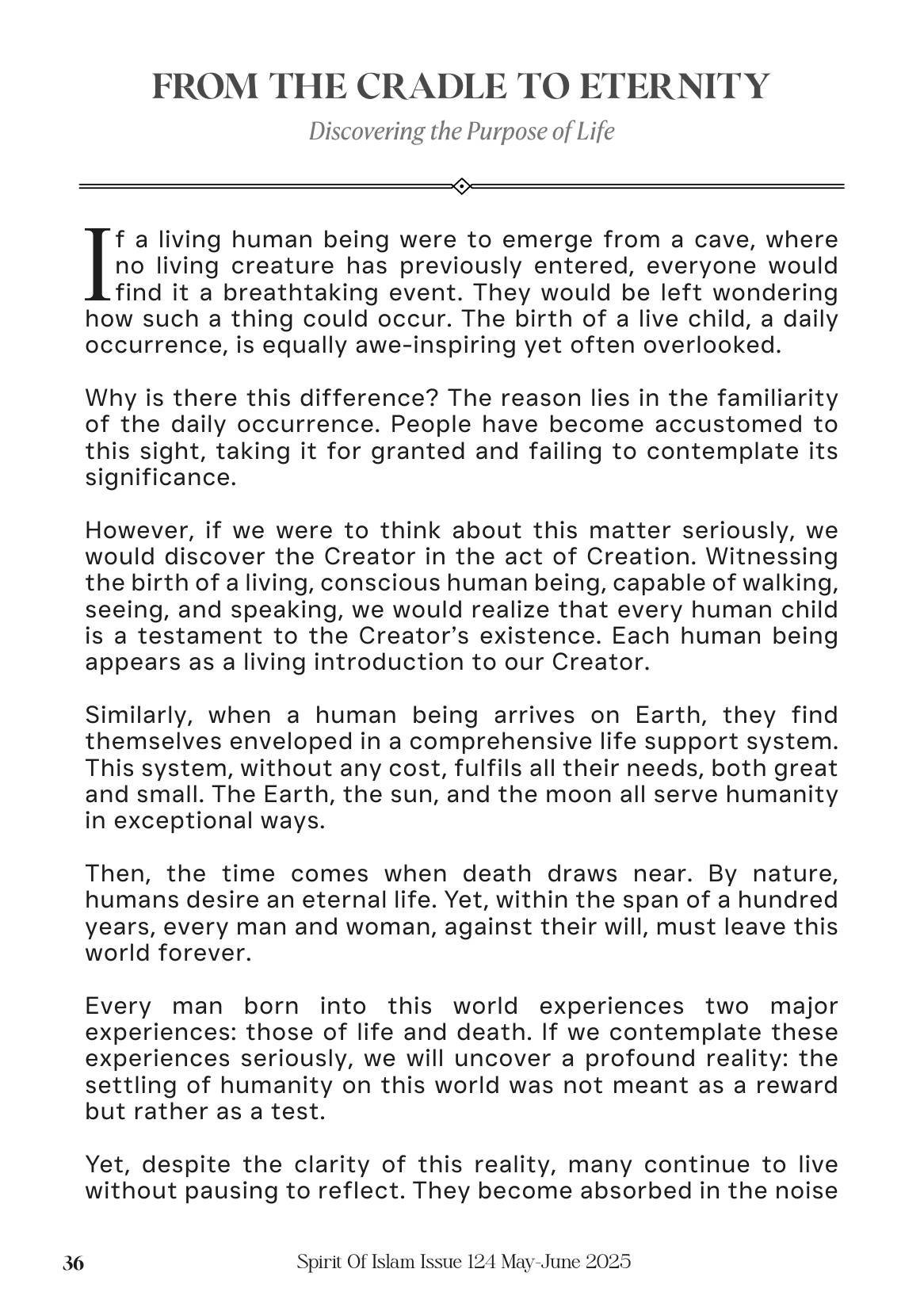 The printed page