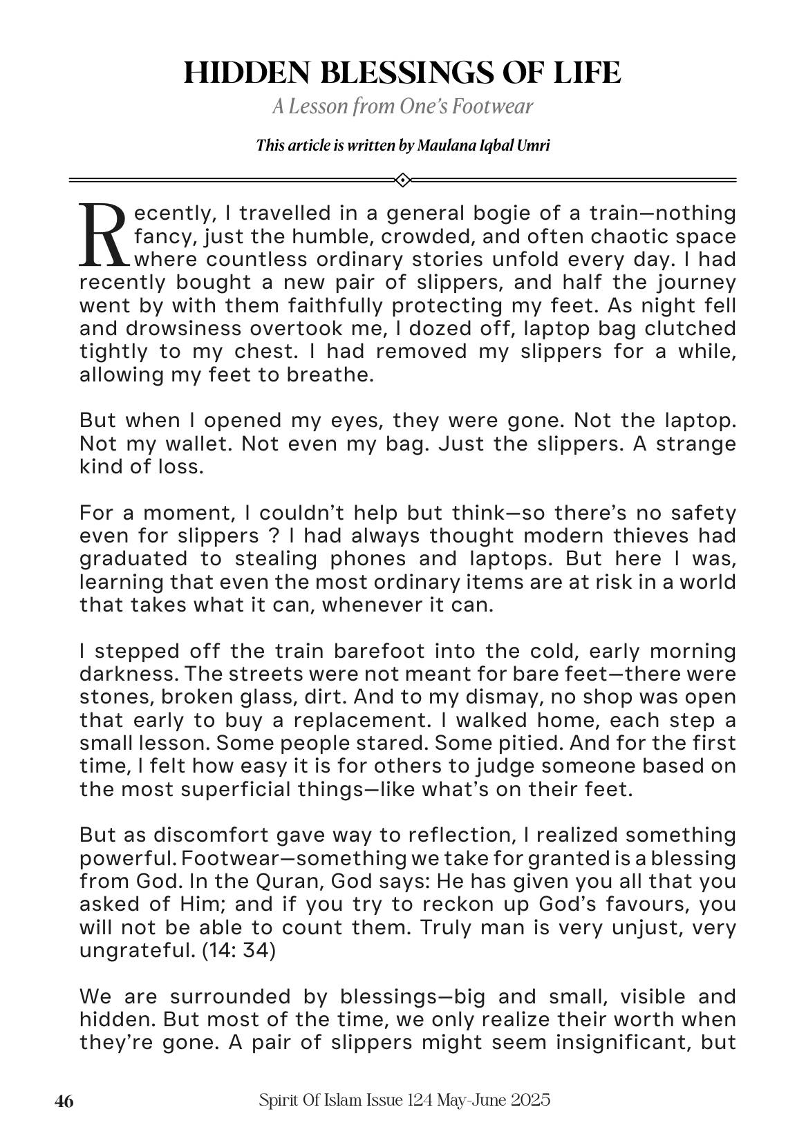 The printed page