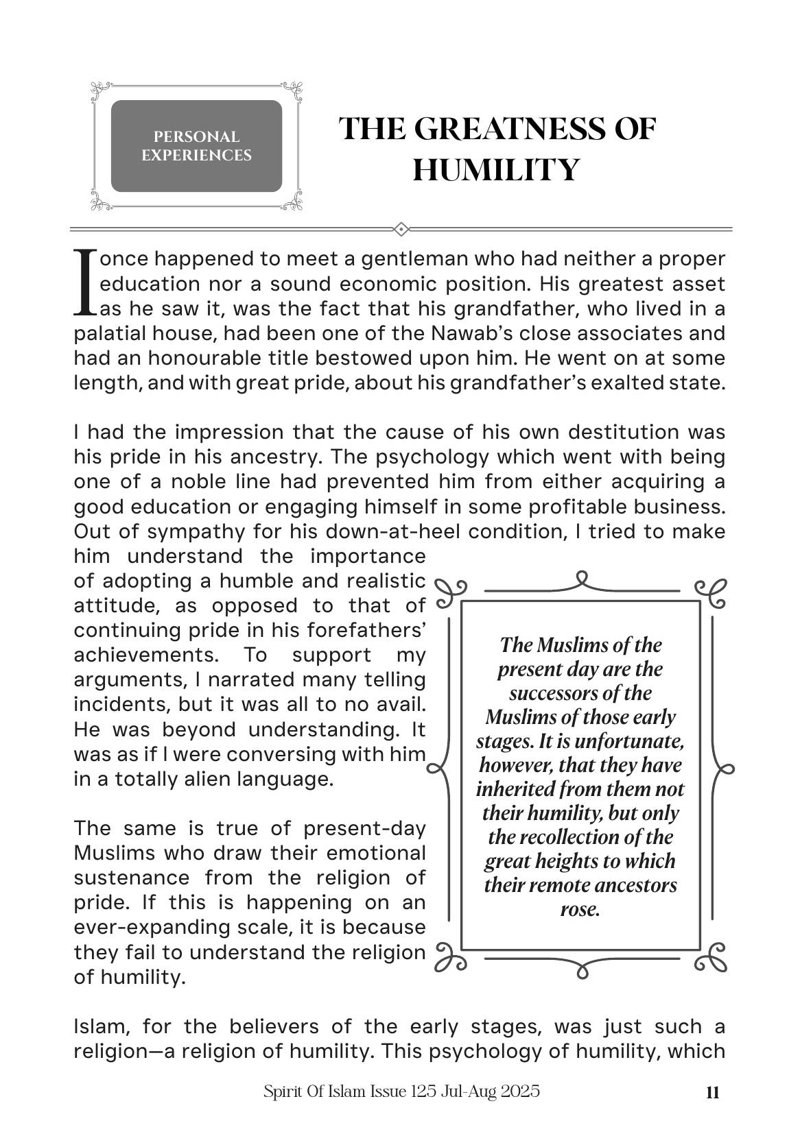 The printed page