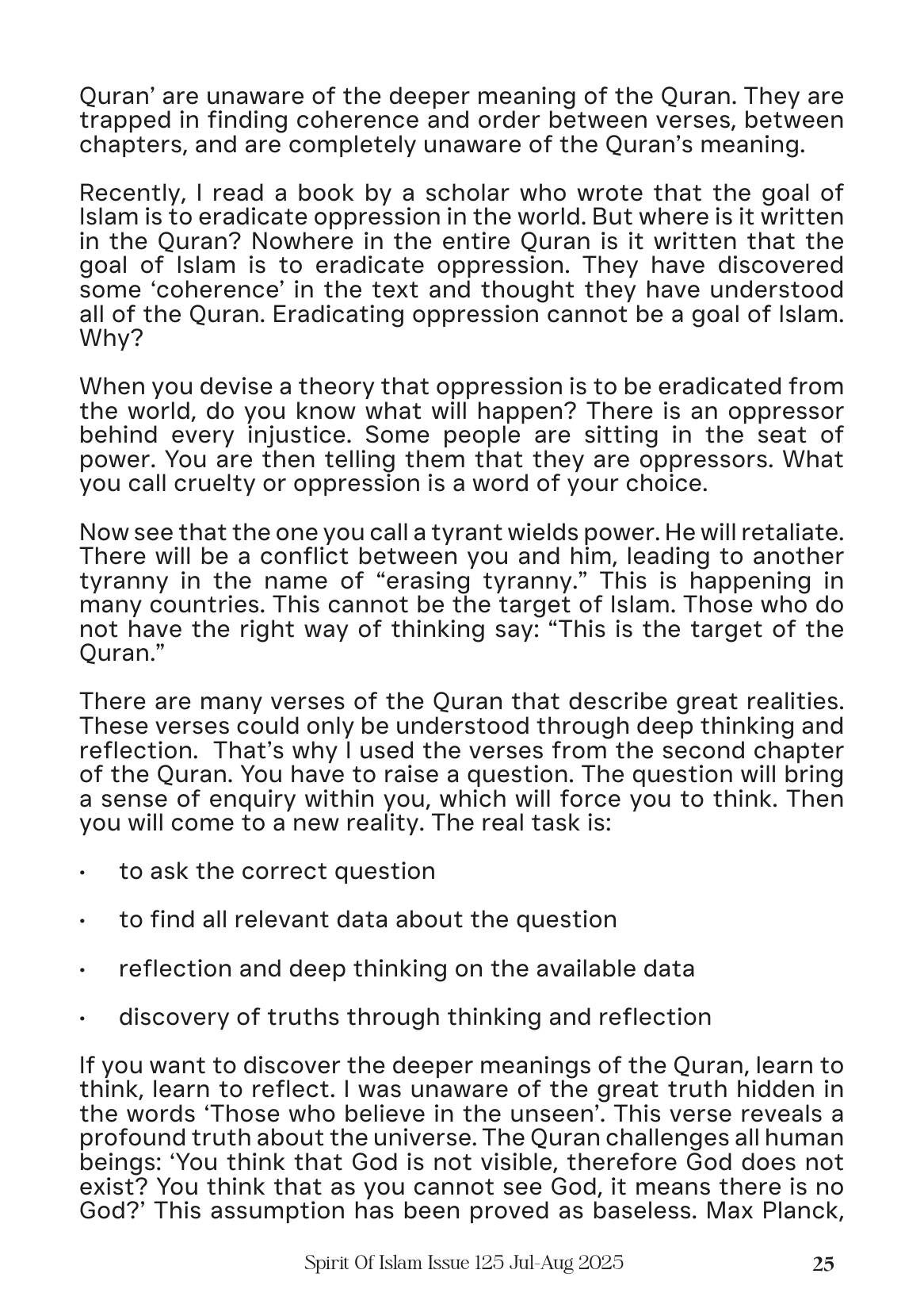 The printed page