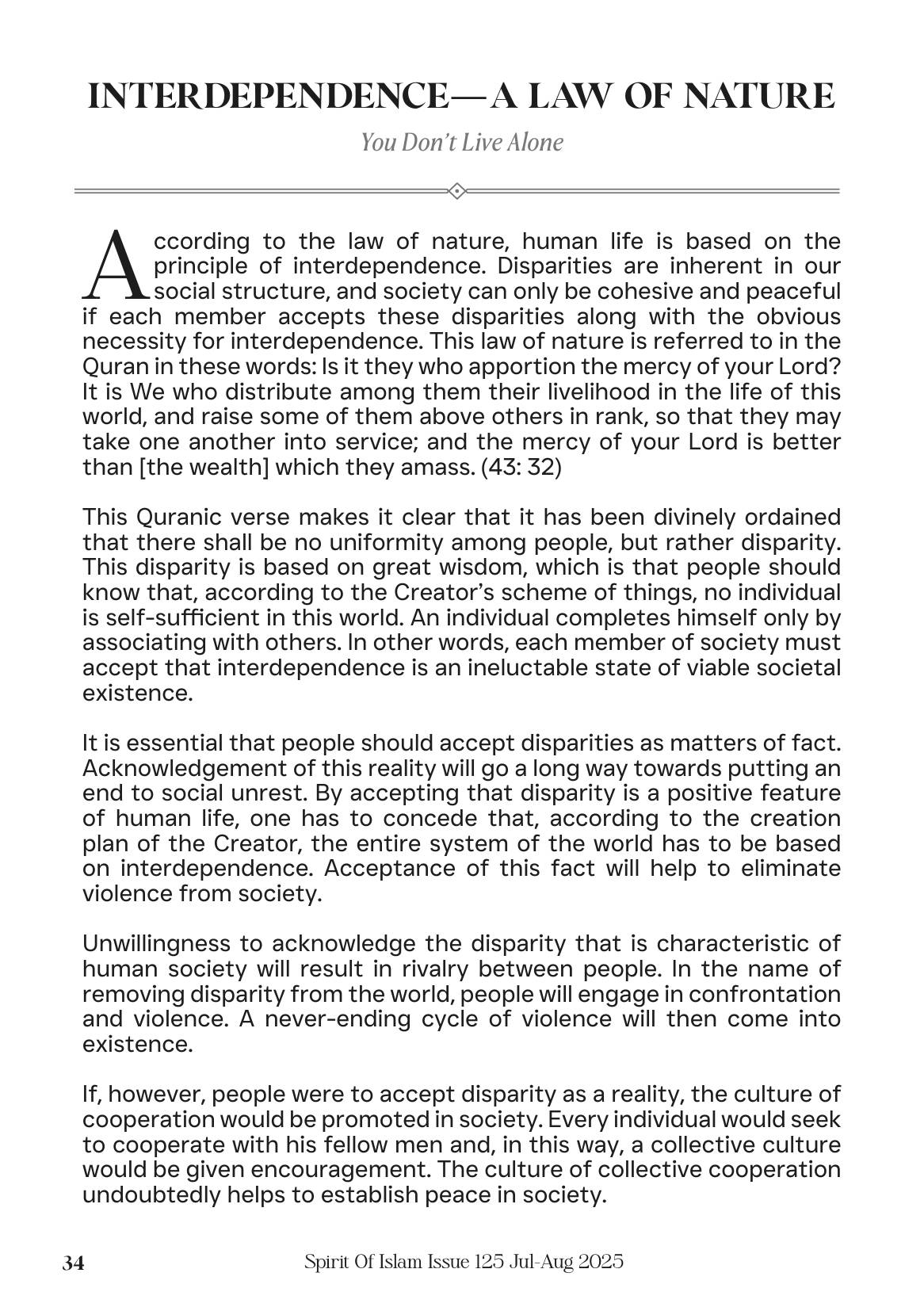 The printed page
