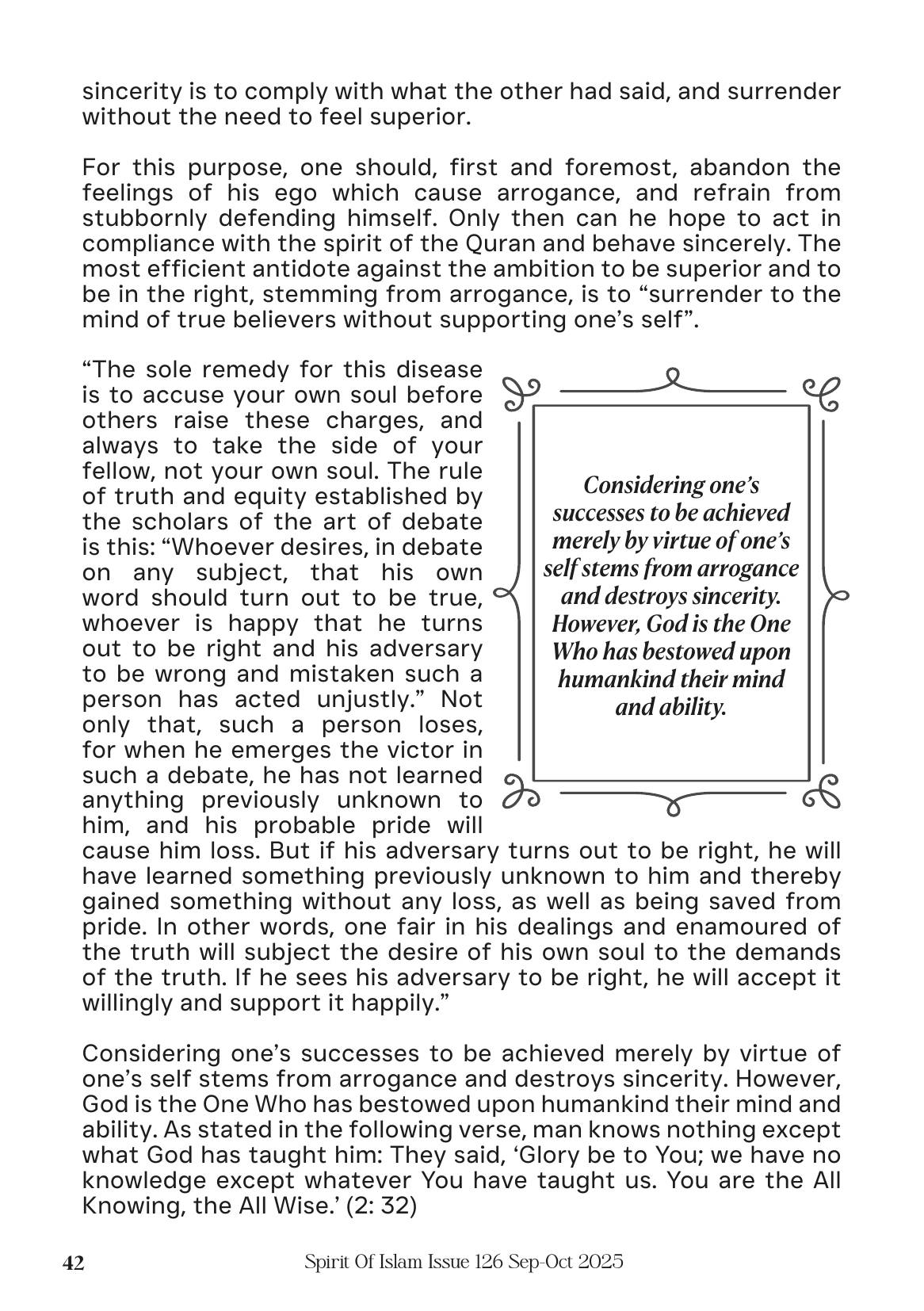 The printed page
