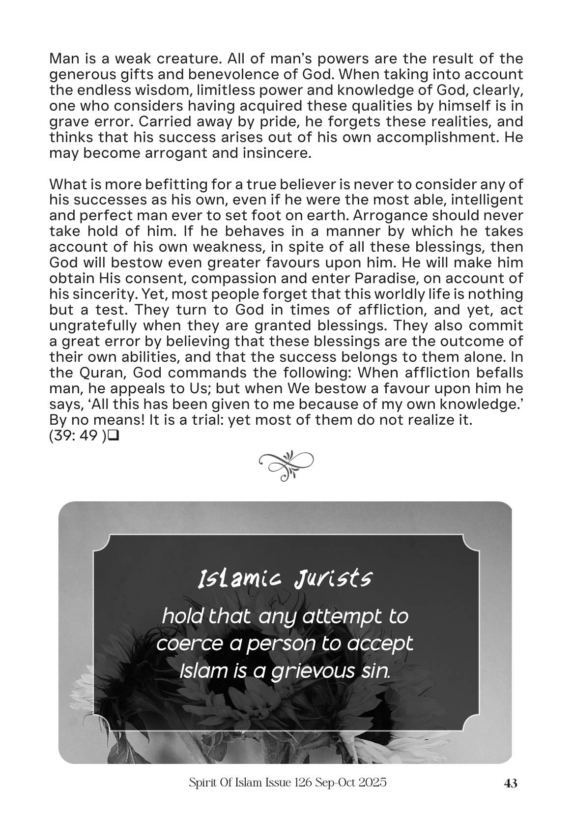 The printed page