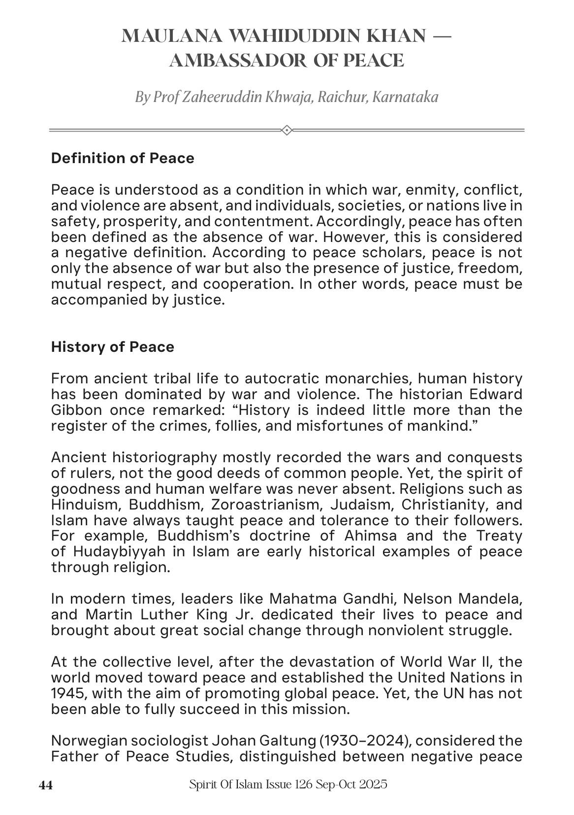 The printed page