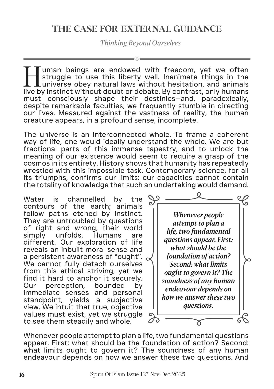 The printed page