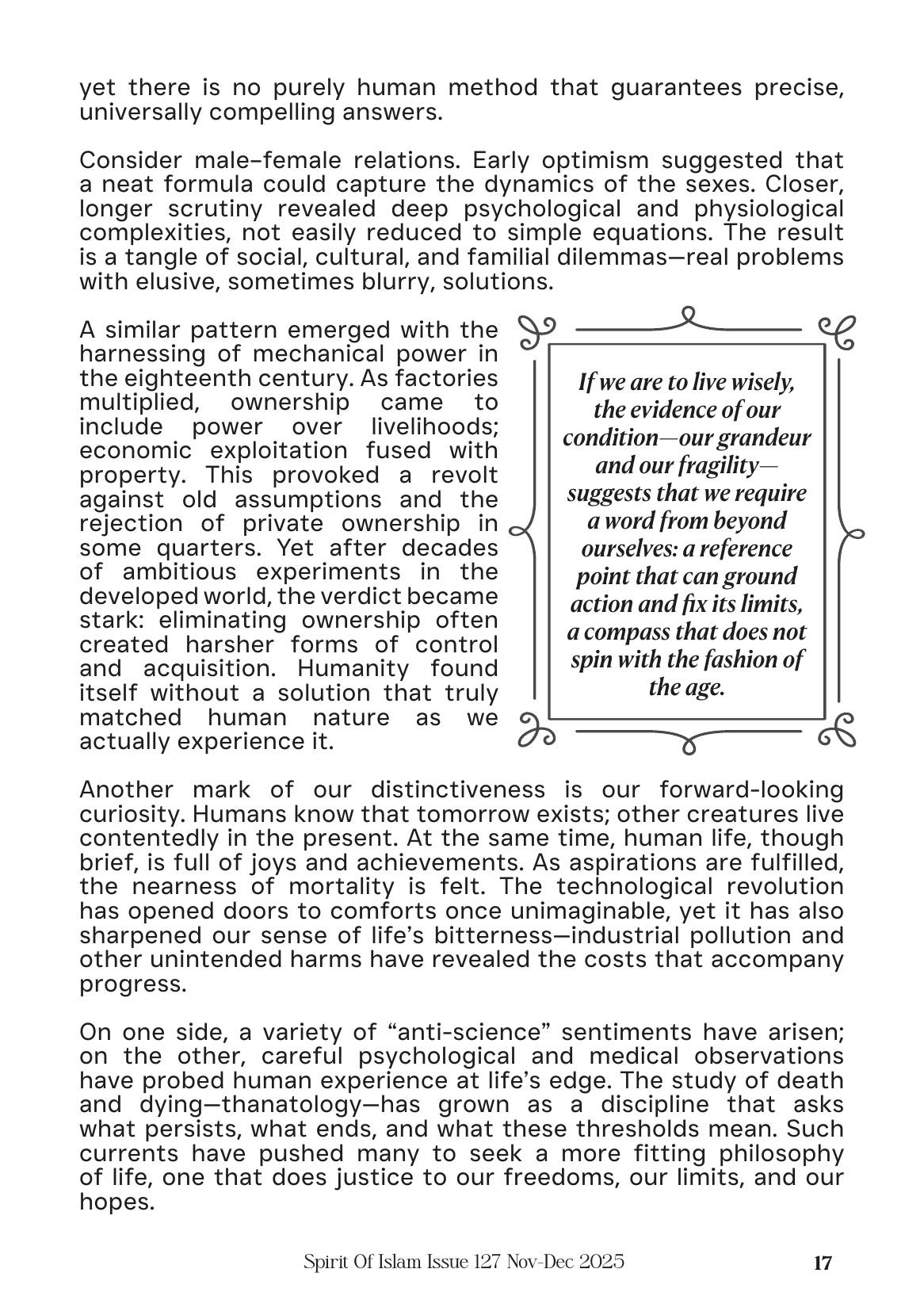The printed page