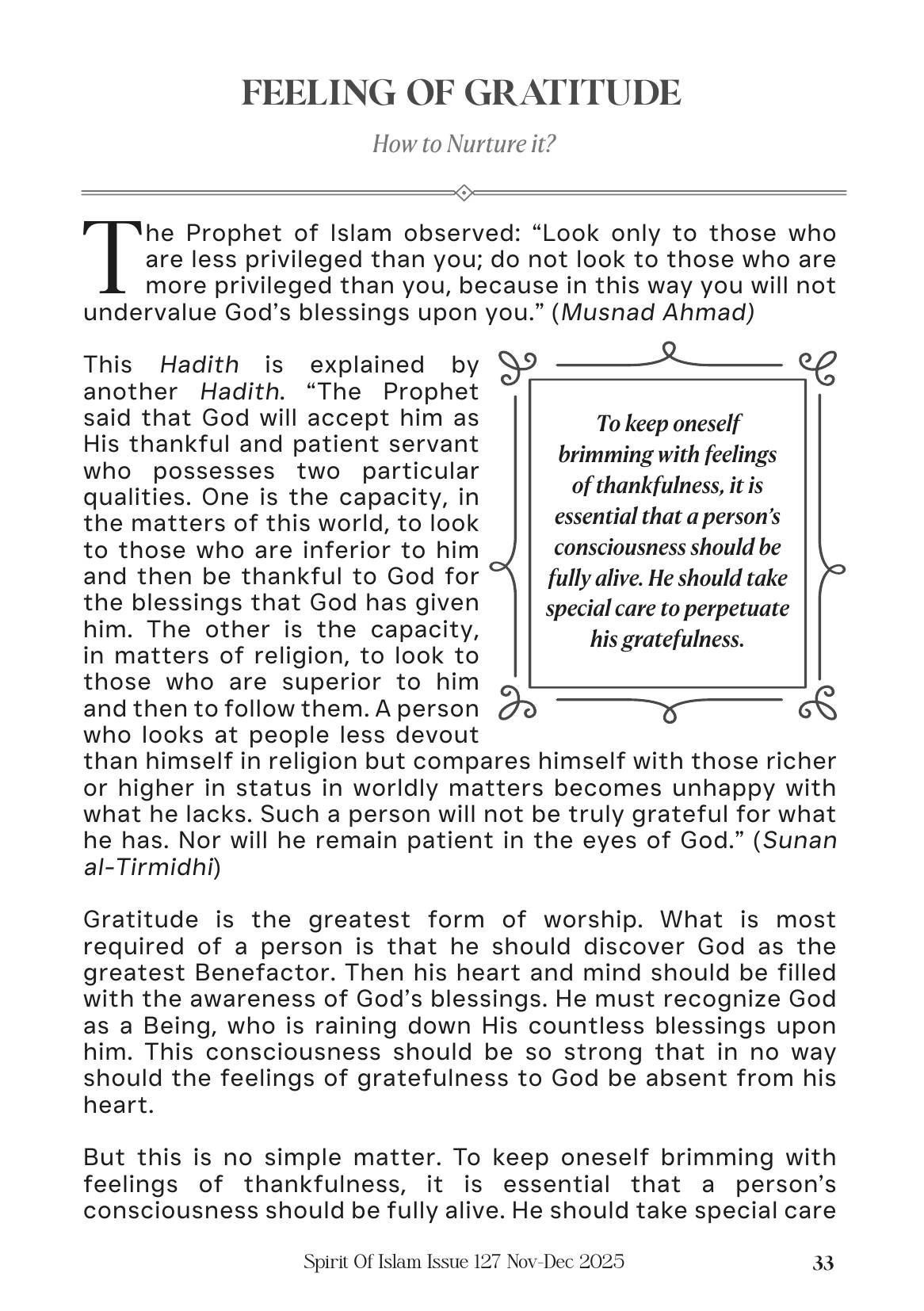 The printed page