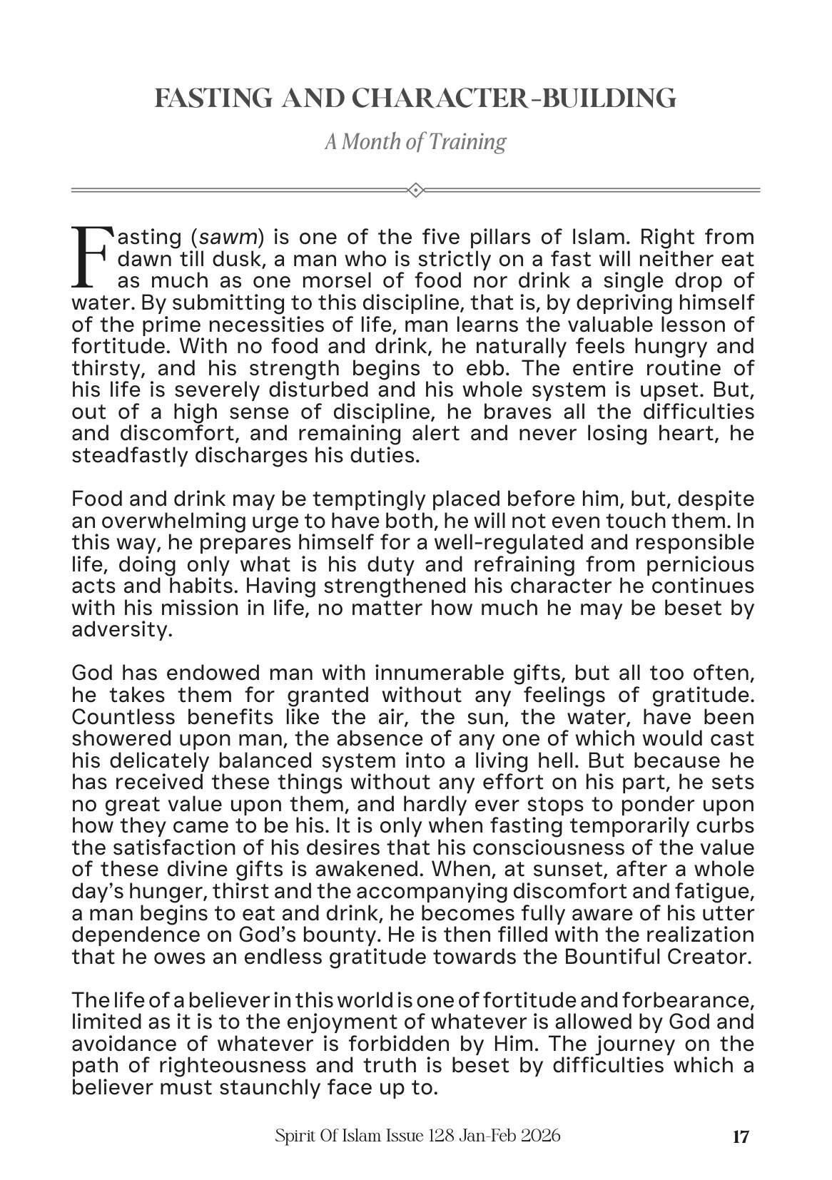 The printed page