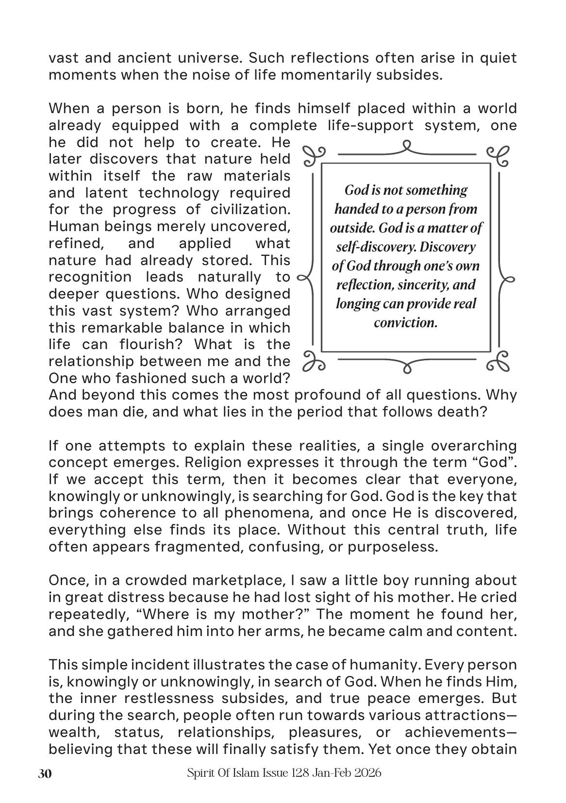 The printed page