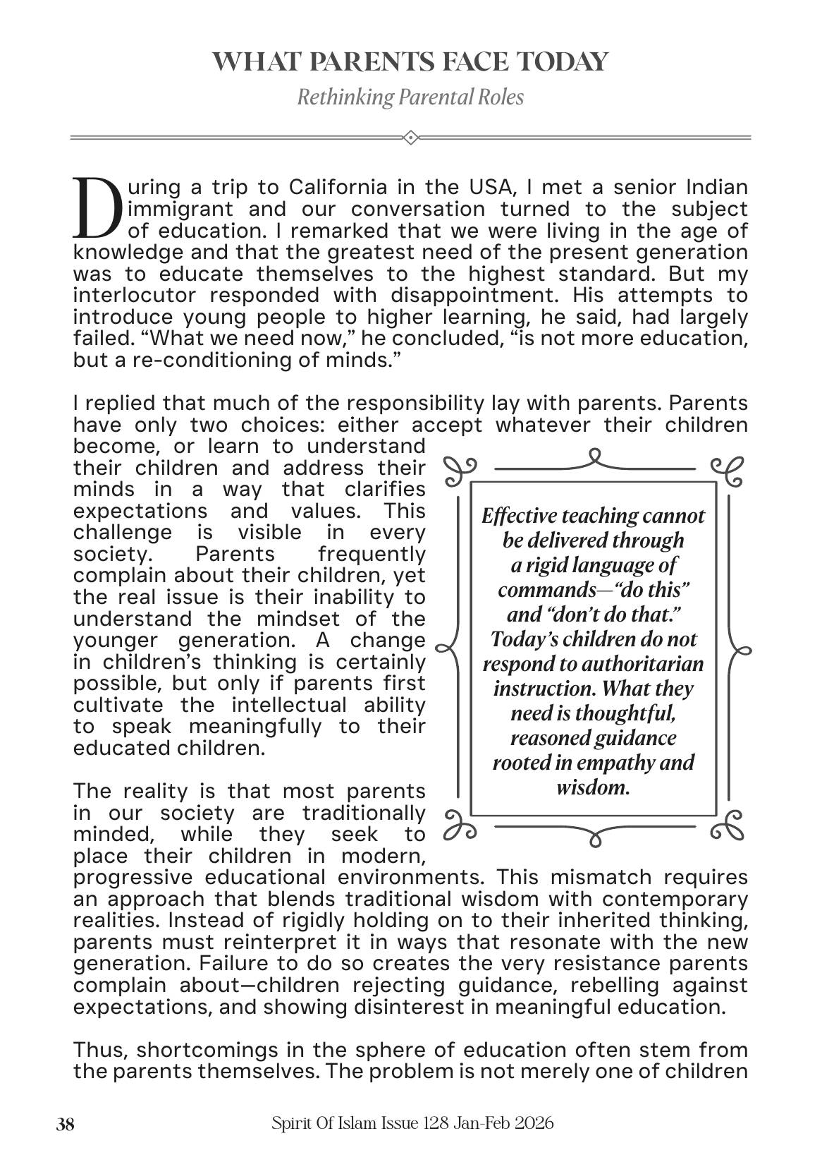 The printed page