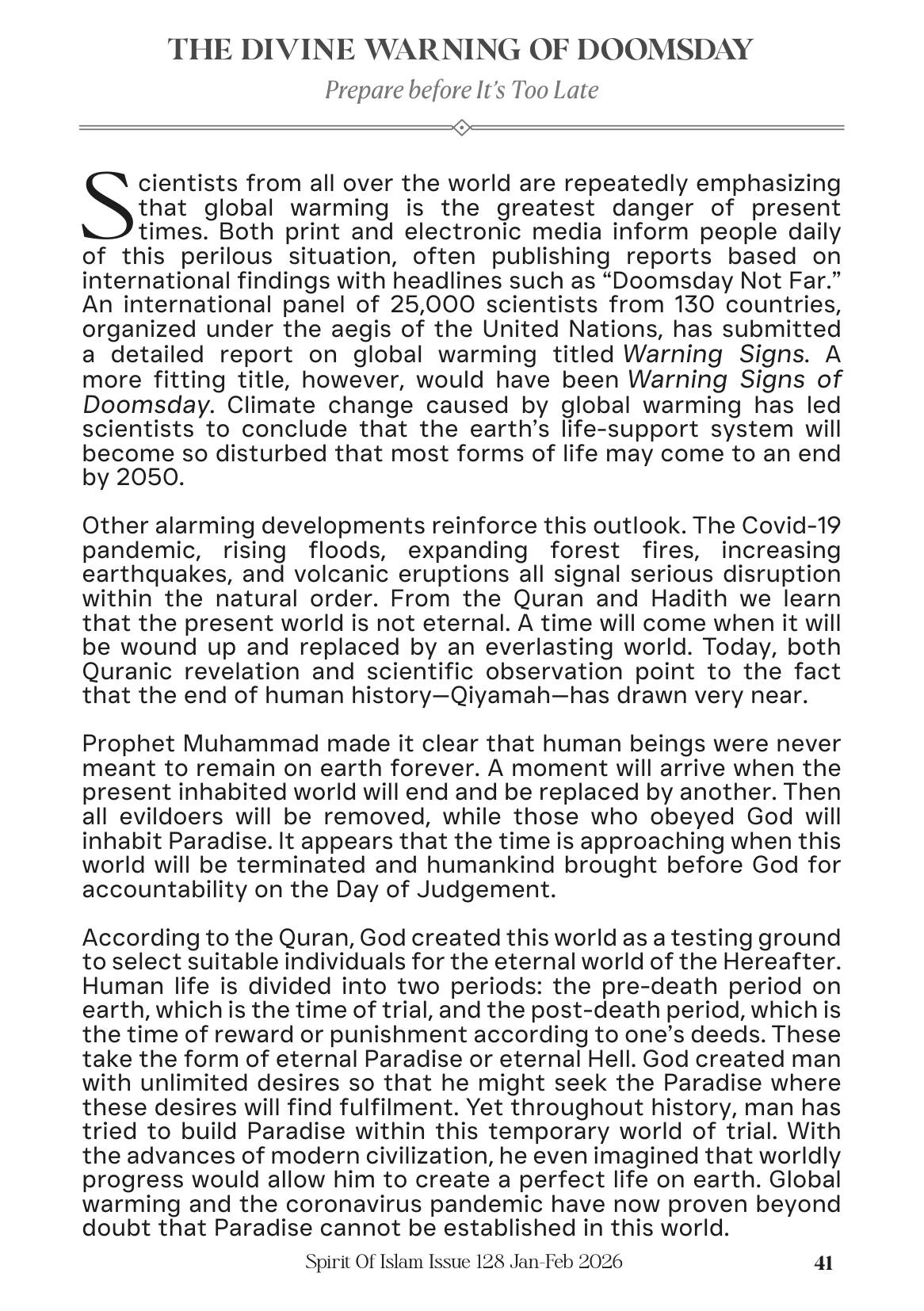 The printed page