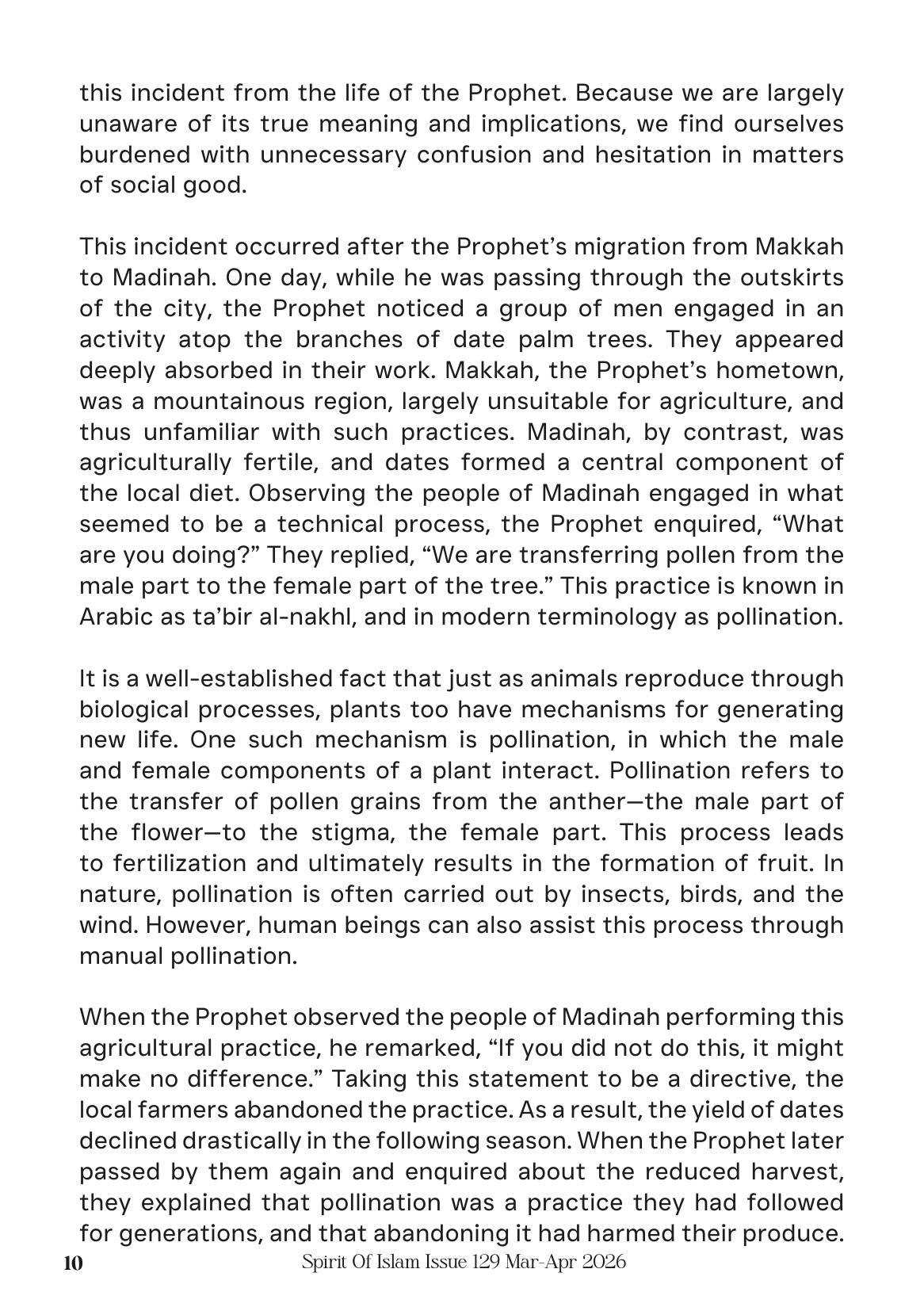 The printed page