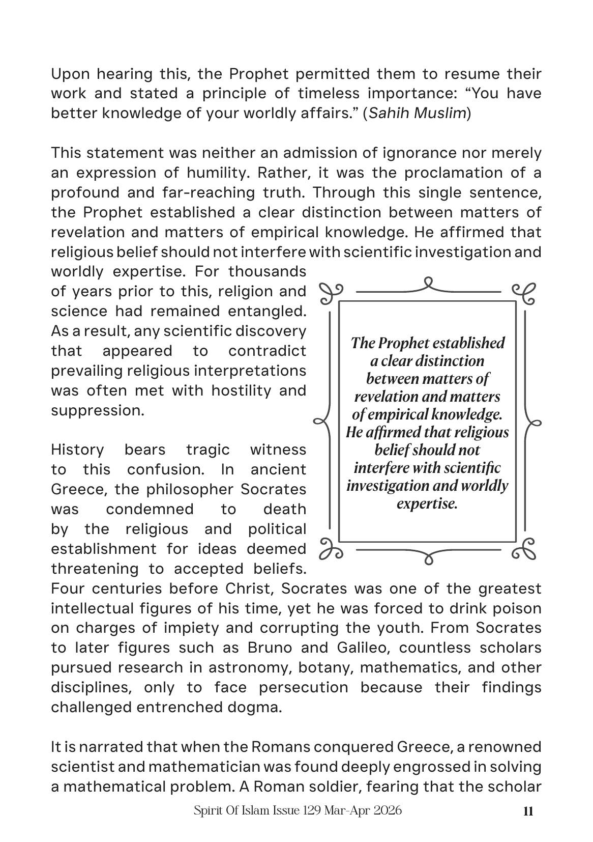The printed page
