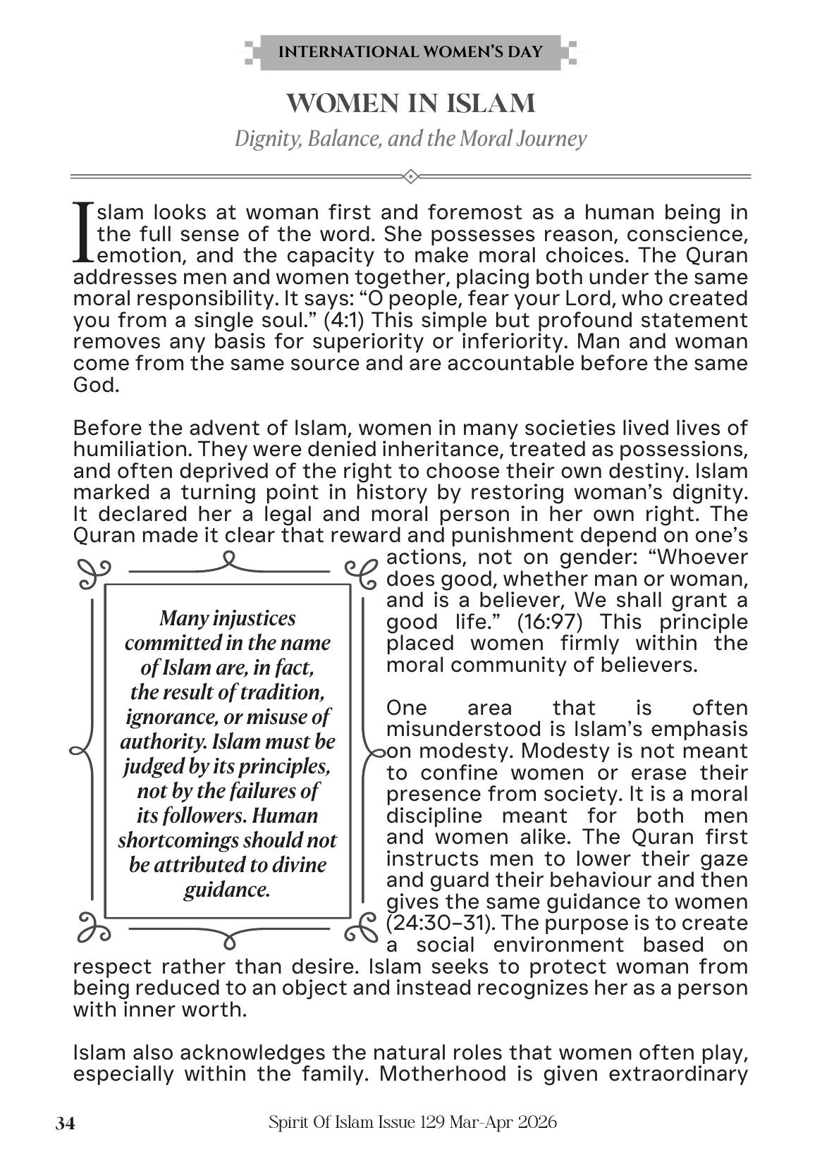 The printed page
