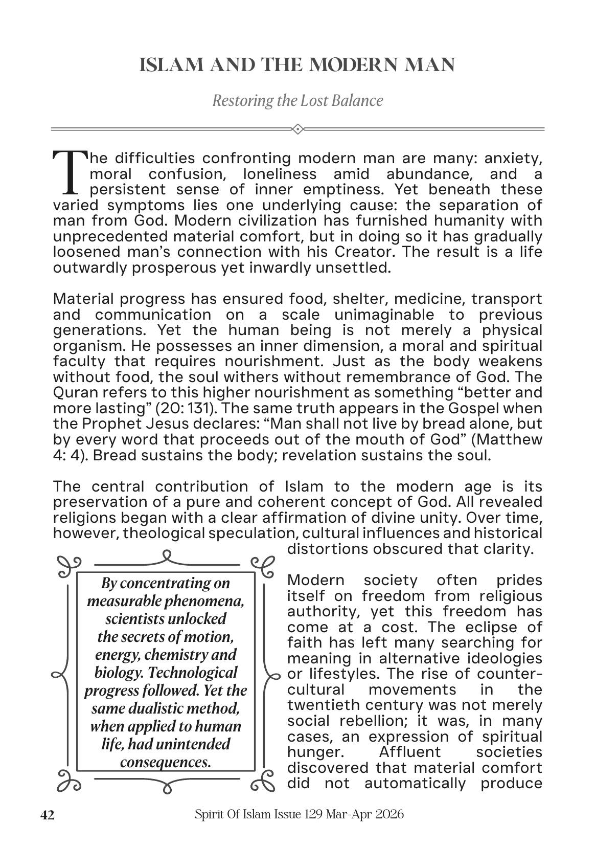 The printed page