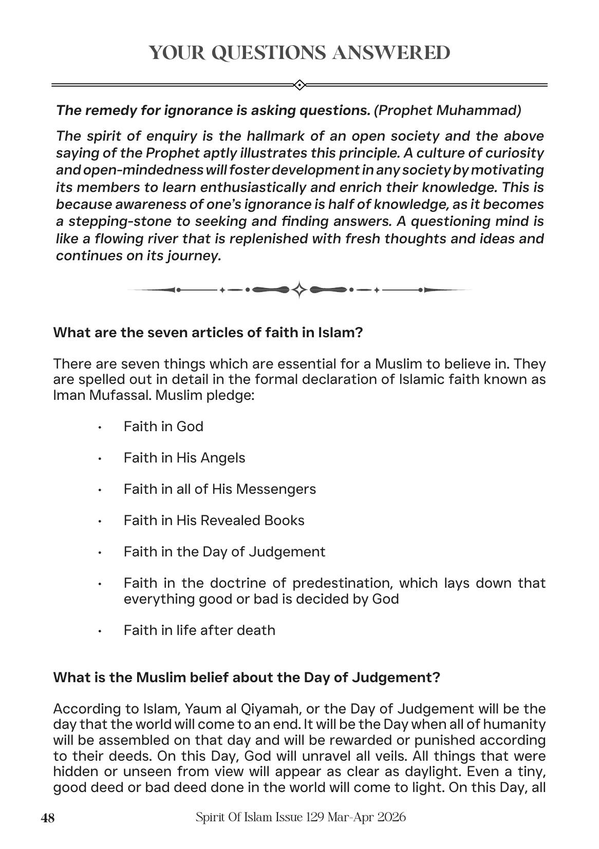 The printed page